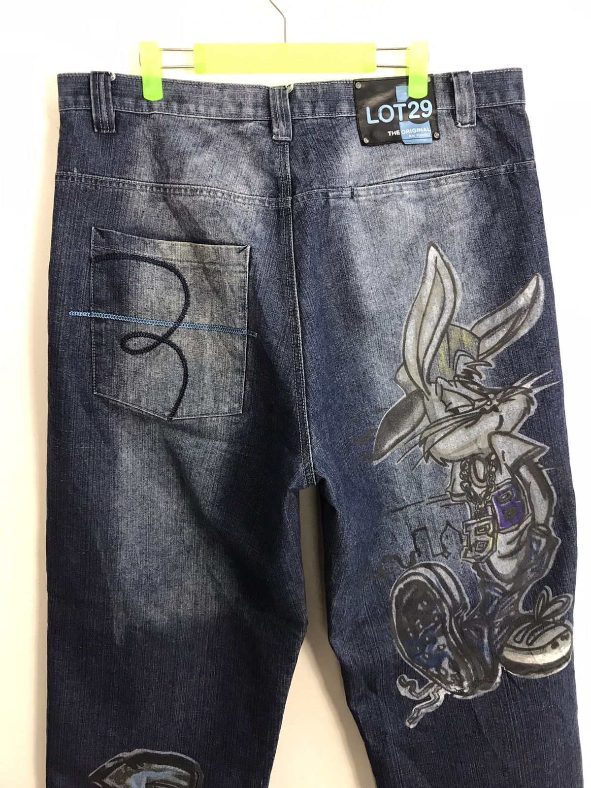 Japanese Brand Lot 29 Printing Bugs Bunny Jeans Style Size US 38 / EU 54 - 10 Thumbnail