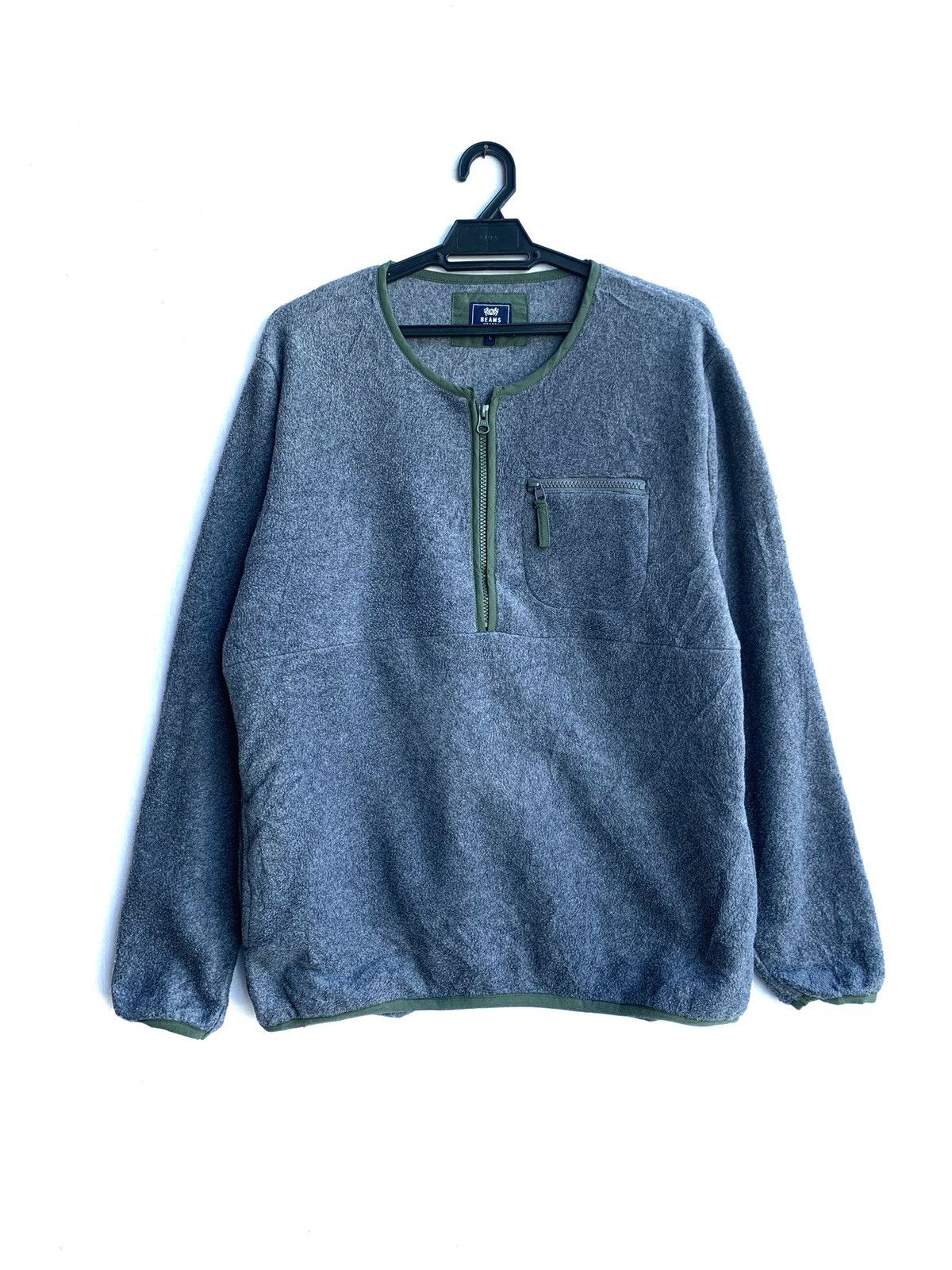 Beams Plus Beams Heart Fleece Half zipper Size US M / EU 48-50 / 2 - 1 Thumbnail