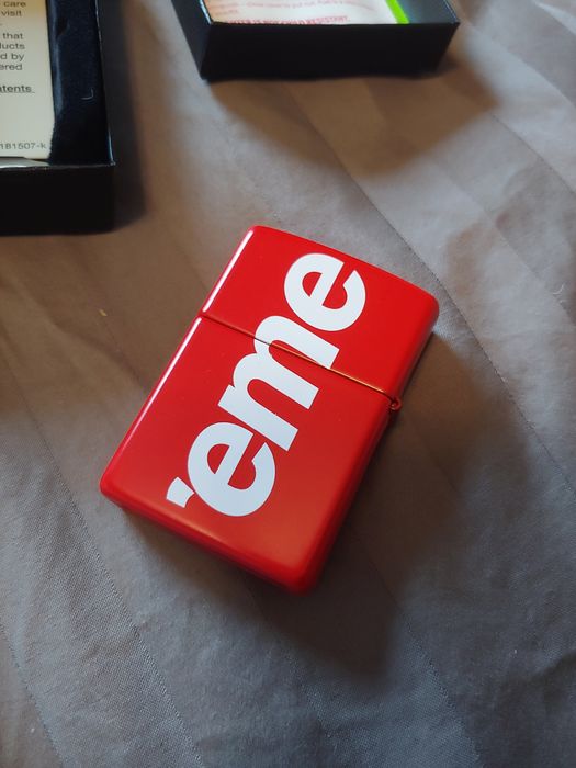 Supreme Supreme Logo Zippo Lighter (SS21) | Grailed