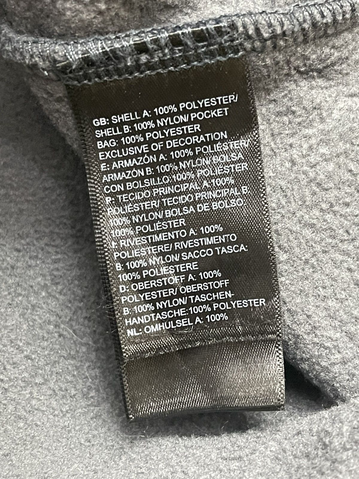 The North Face TNF Tundra Fleece Pullover Jacket Size US L / EU 52-54 / 3 - 9 Thumbnail