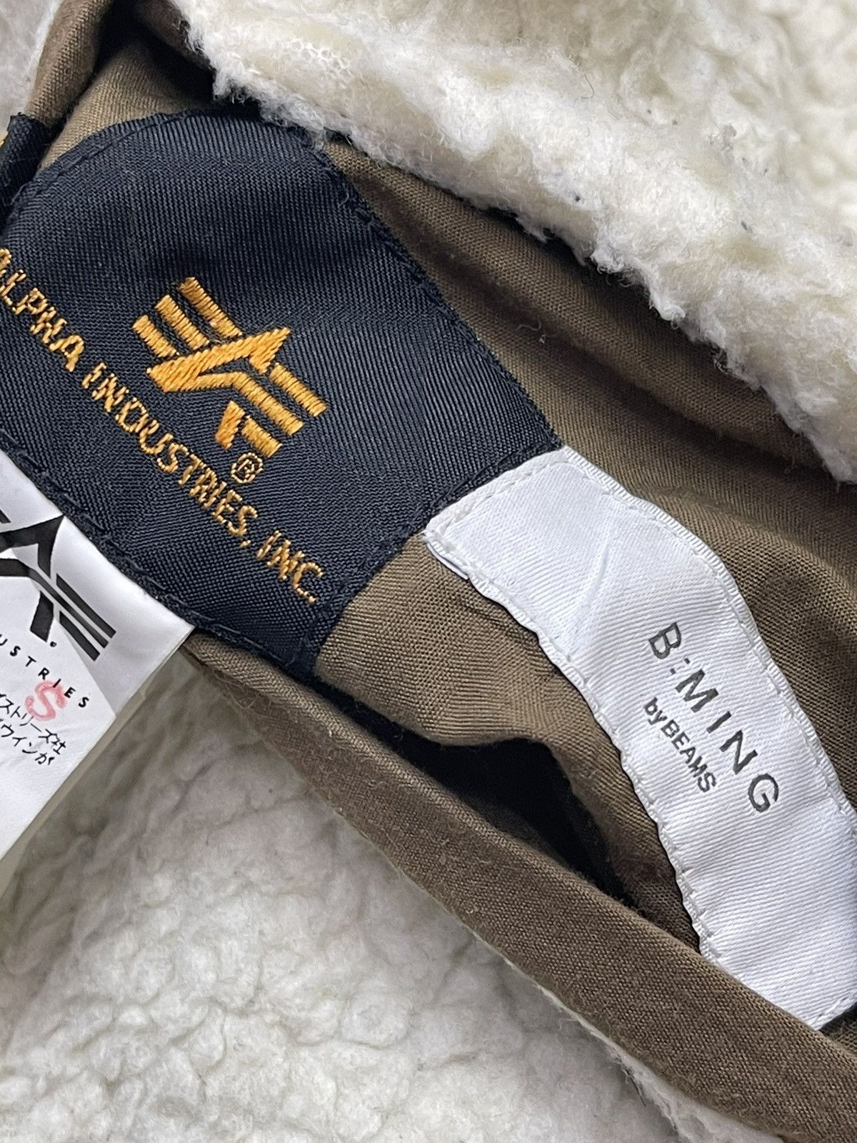 Beams Japan Beams X Alpha industries Quilted Sherpa Jacket Size US XS / EU 42 / 0 - 12 Thumbnail