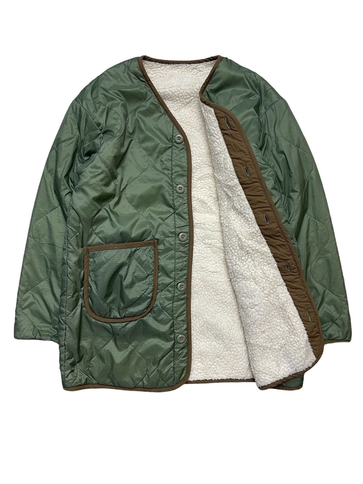 Beams Japan Beams X Alpha industries Quilted Sherpa Jacket Size US XS / EU 42 / 0 - 3 Thumbnail