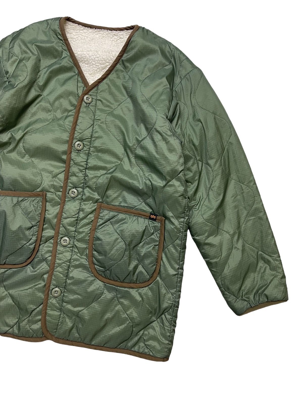 Beams Japan Beams X Alpha industries Quilted Sherpa Jacket Size US XS / EU 42 / 0 - 10 Thumbnail