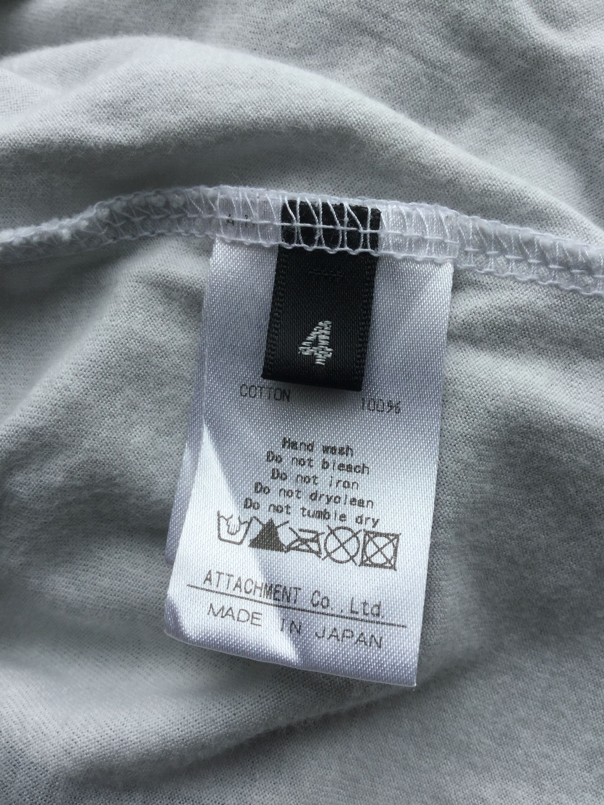 Attachment KJ51-014 Handprinted long tee.Like Rick Owens or Julius Size US M / EU 48-50 / 2 - 4 Thumbnail