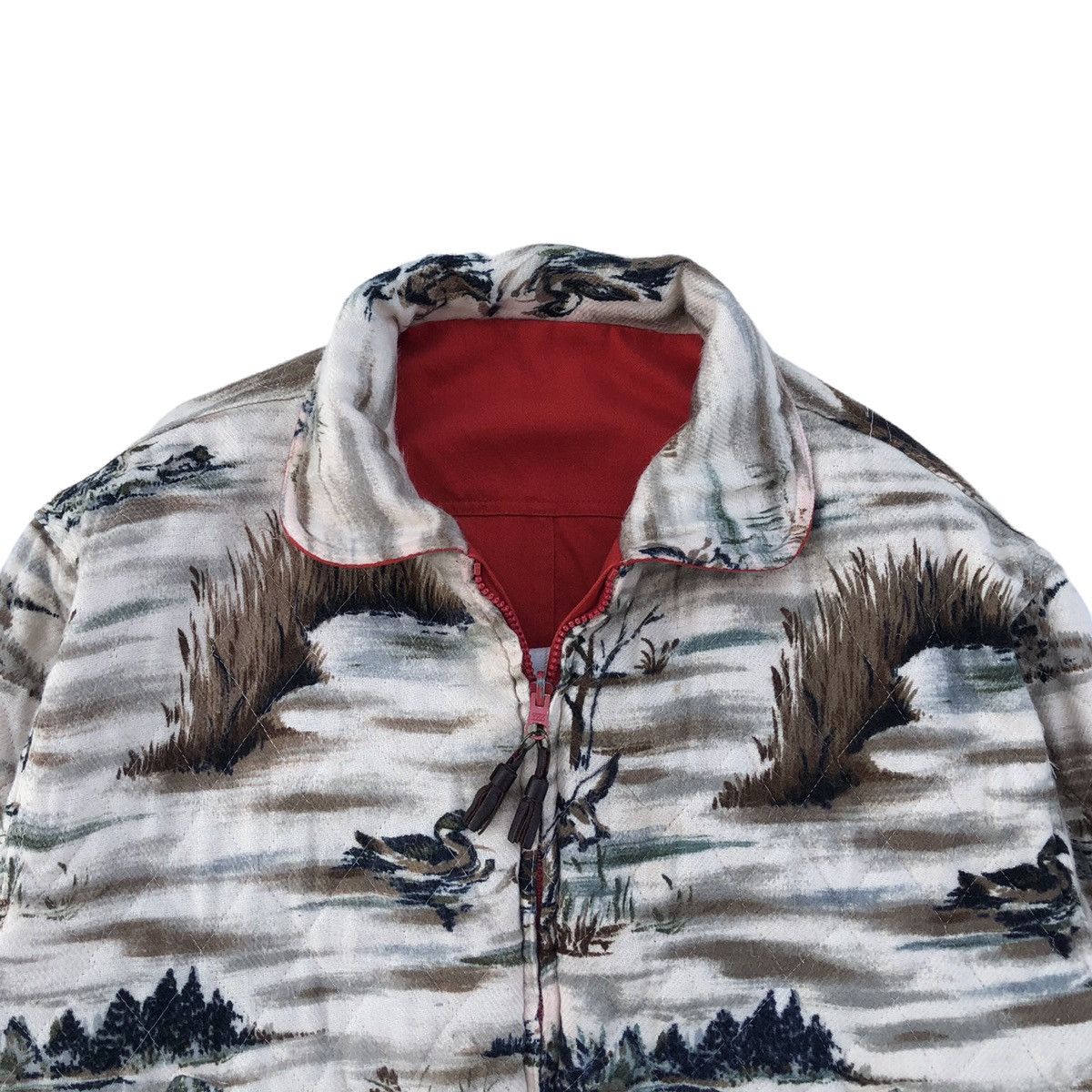 Japanese Brand Vintage Sudbury Reversible Bomber Zipper Jacket Size US M / EU 48-50 / 2 - 7 Thumbnail