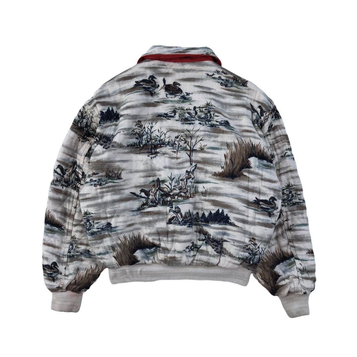 Japanese Brand Vintage Sudbury Reversible Bomber Zipper Jacket Size US M / EU 48-50 / 2 - 9 Thumbnail