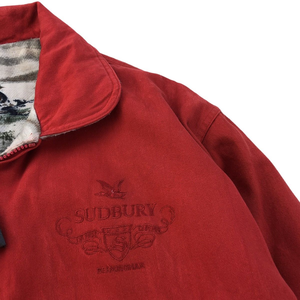 Japanese Brand Vintage Sudbury Reversible Bomber Zipper Jacket Size US M / EU 48-50 / 2 - 12 Thumbnail