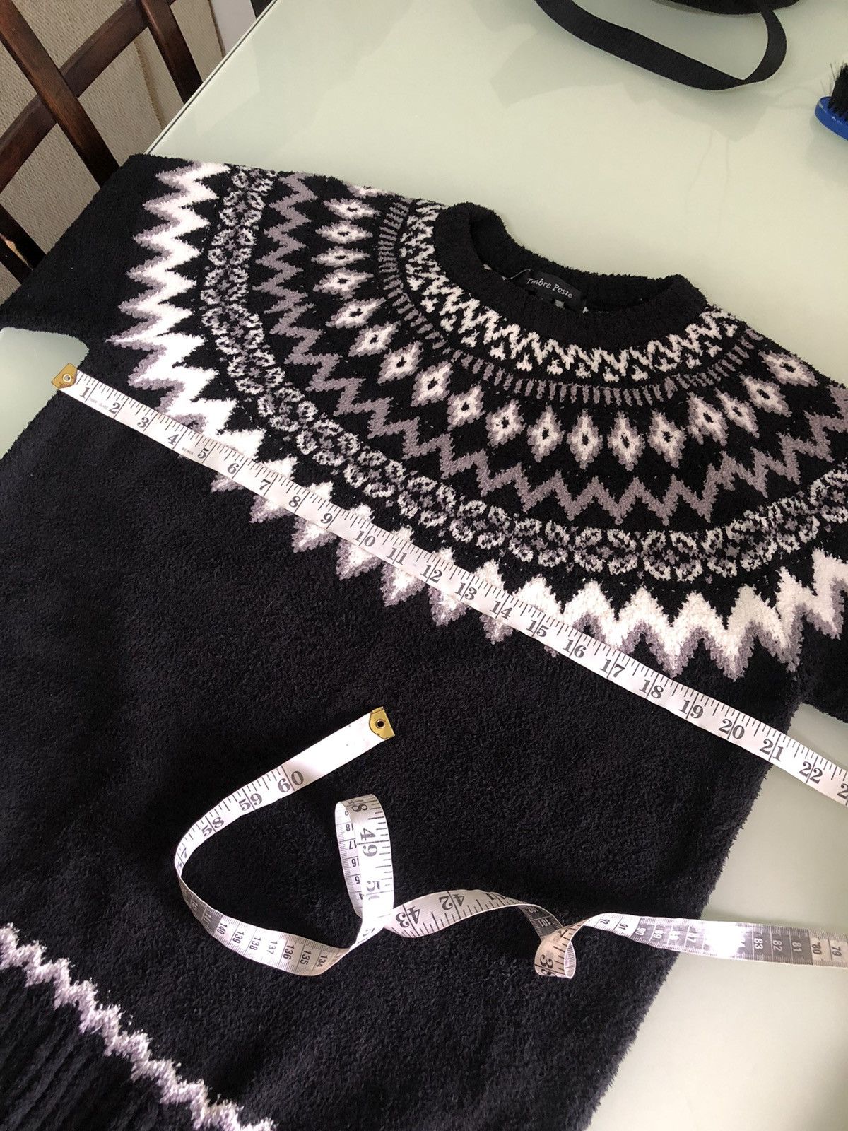 Japanese Brand Timore Poste Knitwear Sweater Inspired Givenchy Size US L / EU 52-54 / 3 - 18 Thumbnail