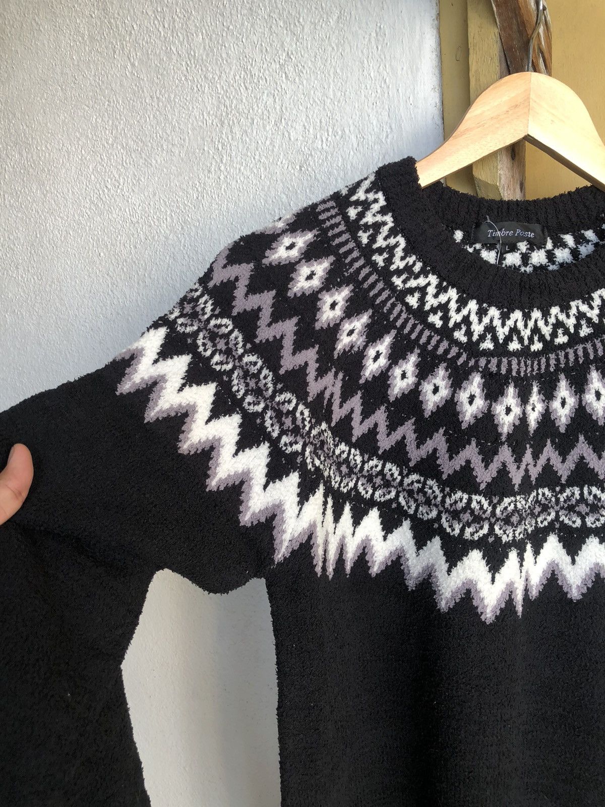 Japanese Brand Timore Poste Knitwear Sweater Inspired Givenchy Size US L / EU 52-54 / 3 - 4 Thumbnail