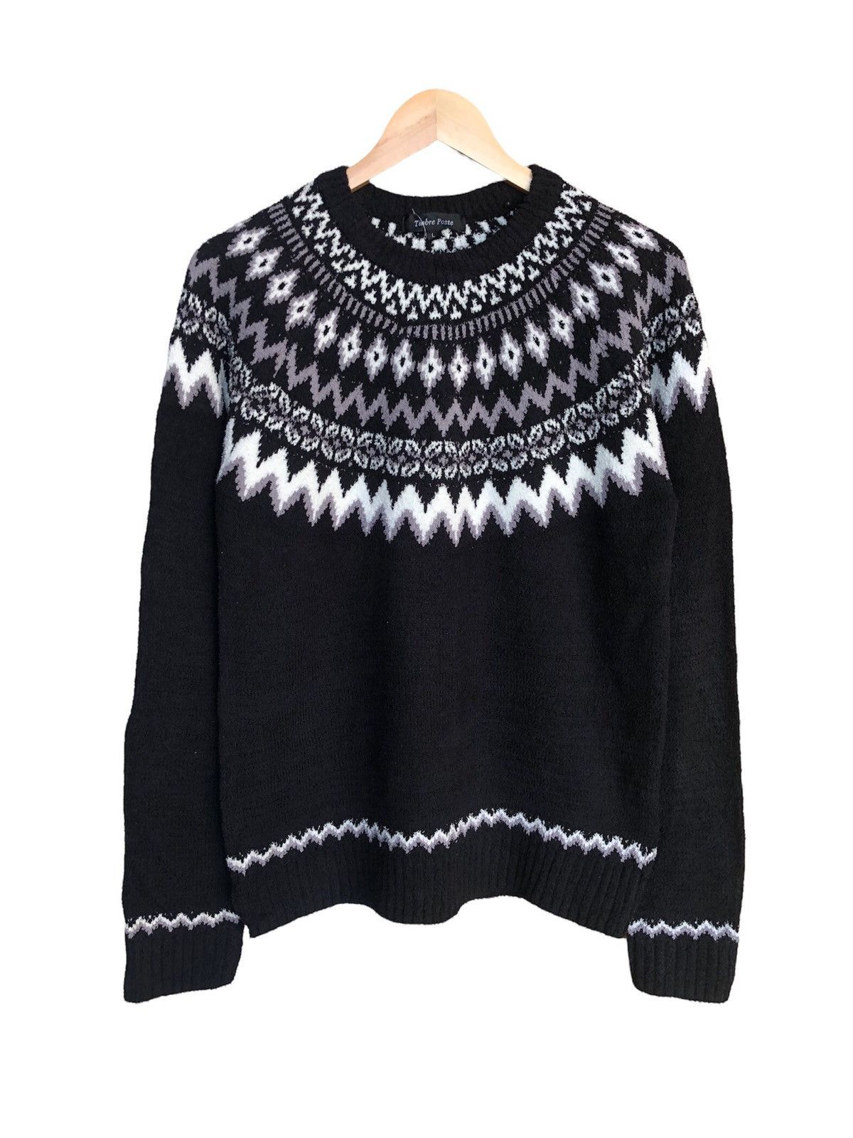 Japanese Brand Timore Poste Knitwear Sweater Inspired Givenchy Size US L / EU 52-54 / 3 - 1 Thumbnail