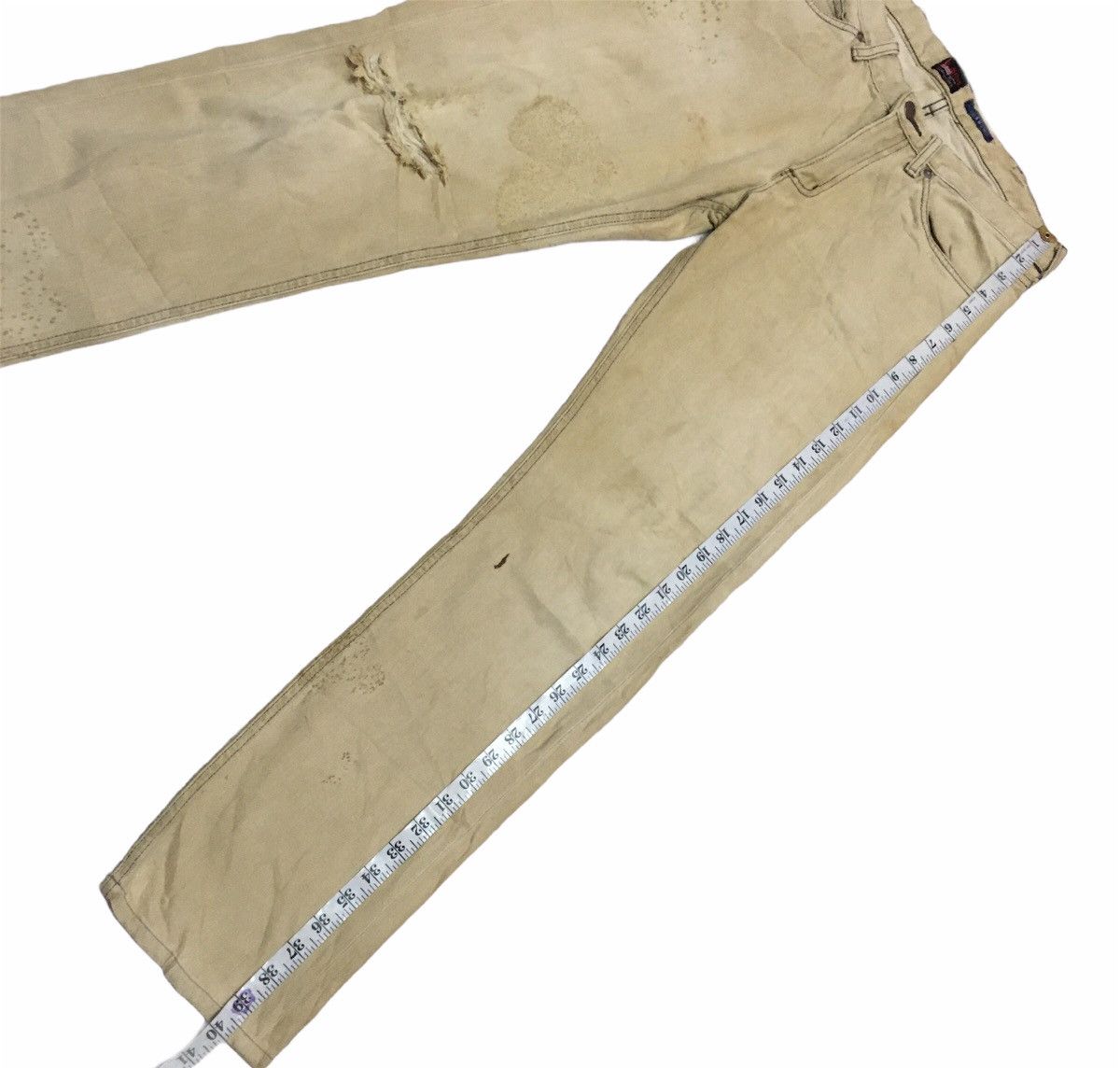 Lee Vintage Lee x Junmen Distressed Boro Jeans Inspired Kapital Size US 30 / EU 46 - 21 Thumbnail