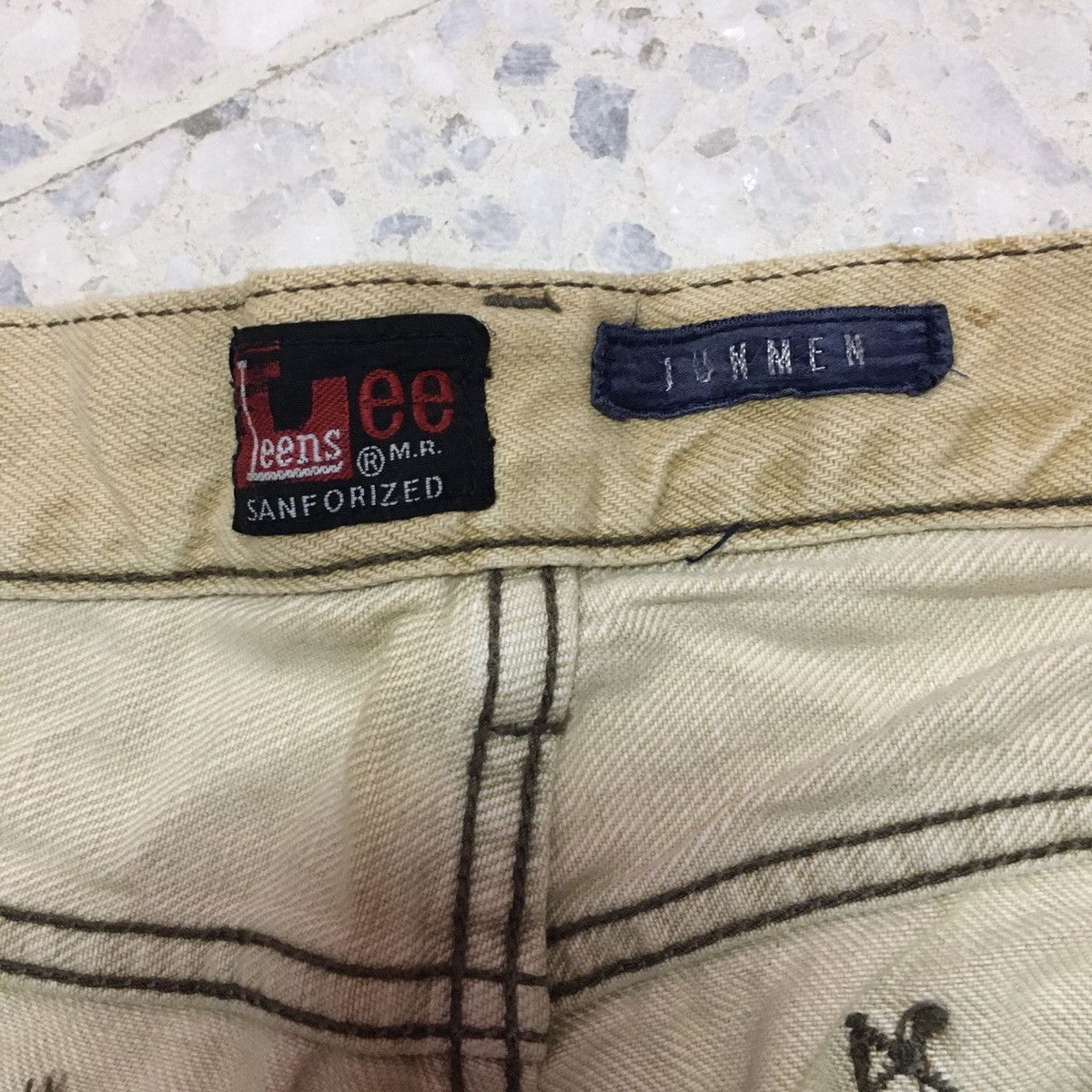 Lee Vintage Lee x Junmen Distressed Boro Jeans Inspired Kapital Size US 30 / EU 46 - 11 Thumbnail