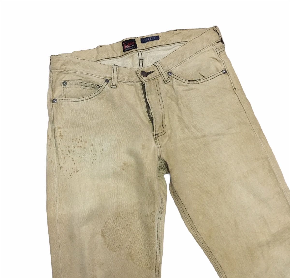 Lee Vintage Lee x Junmen Distressed Boro Jeans Inspired Kapital Size US 30 / EU 46 - 3 Thumbnail