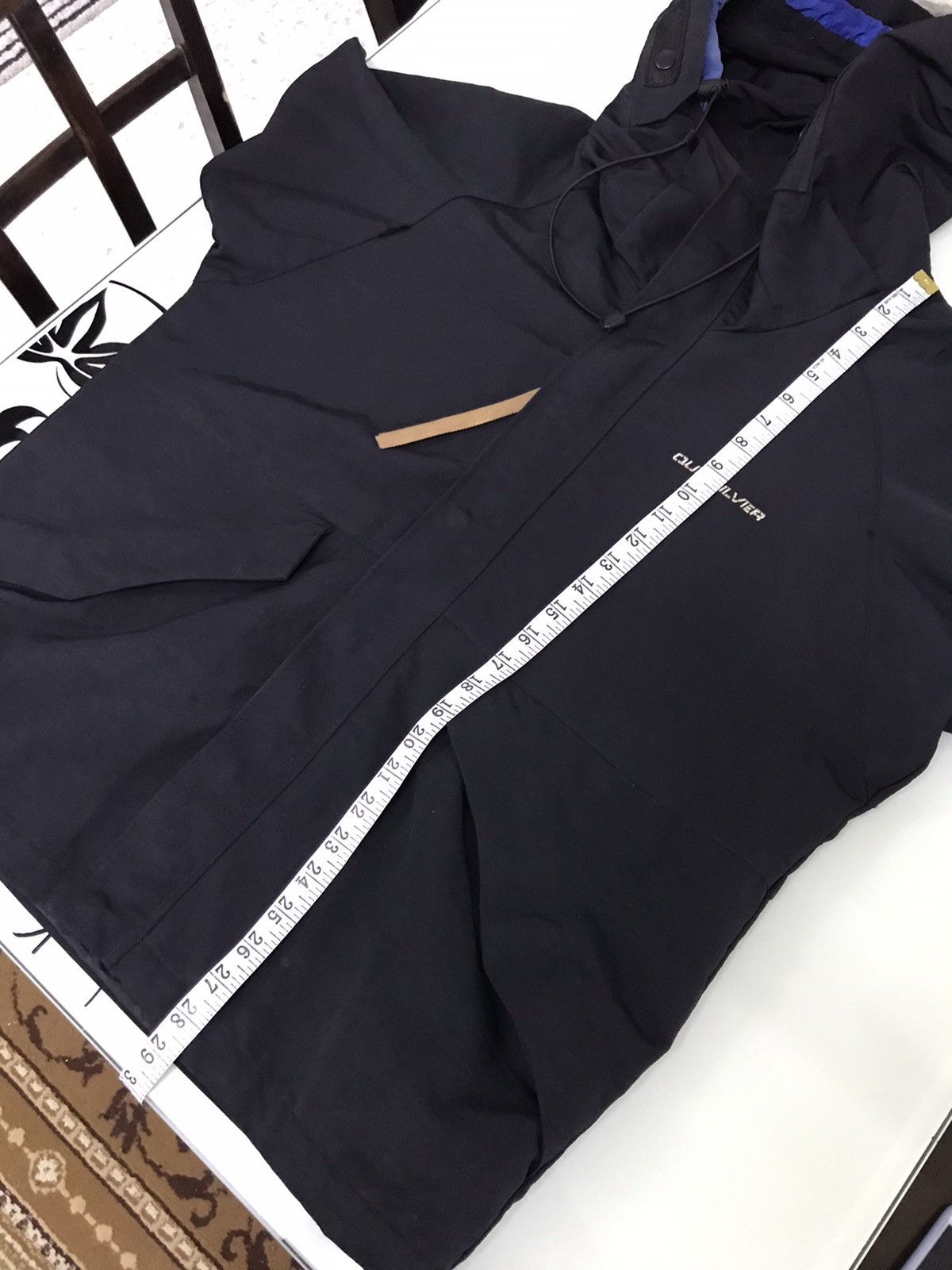 Quiksilver Vintage Quiksilver Big Logo Back Gorpcore Jacket Hoodie Size US L / EU 52-54 / 3 - 24 Thumbnail