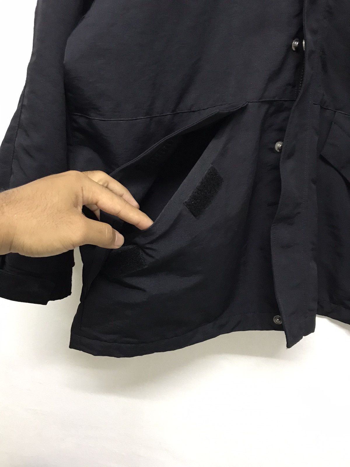 Quiksilver Vintage Quiksilver Big Logo Back Gorpcore Jacket Hoodie Size US L / EU 52-54 / 3 - 19 Thumbnail