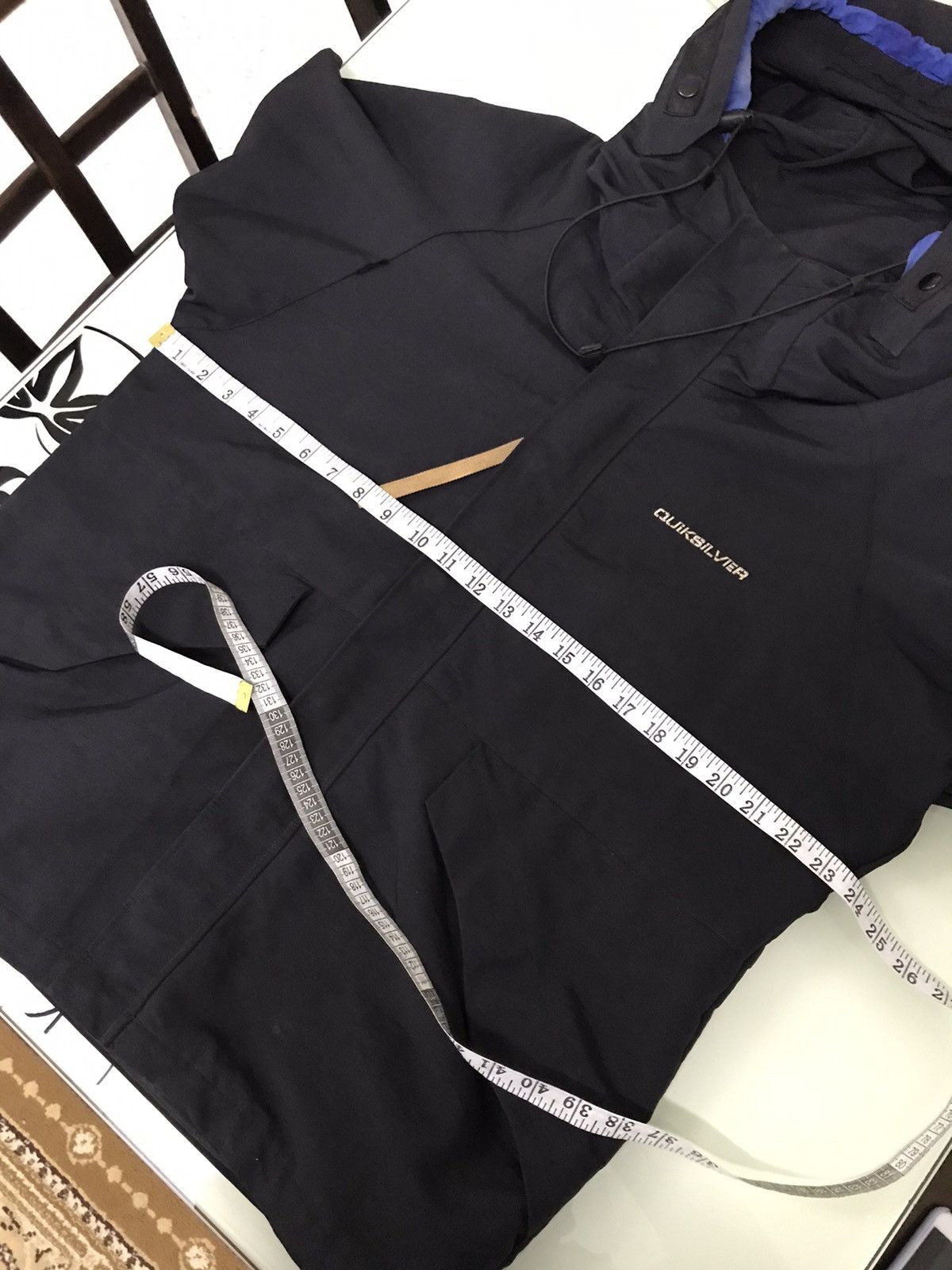 Quiksilver Vintage Quiksilver Big Logo Back Gorpcore Jacket Hoodie Size US L / EU 52-54 / 3 - 23 Thumbnail