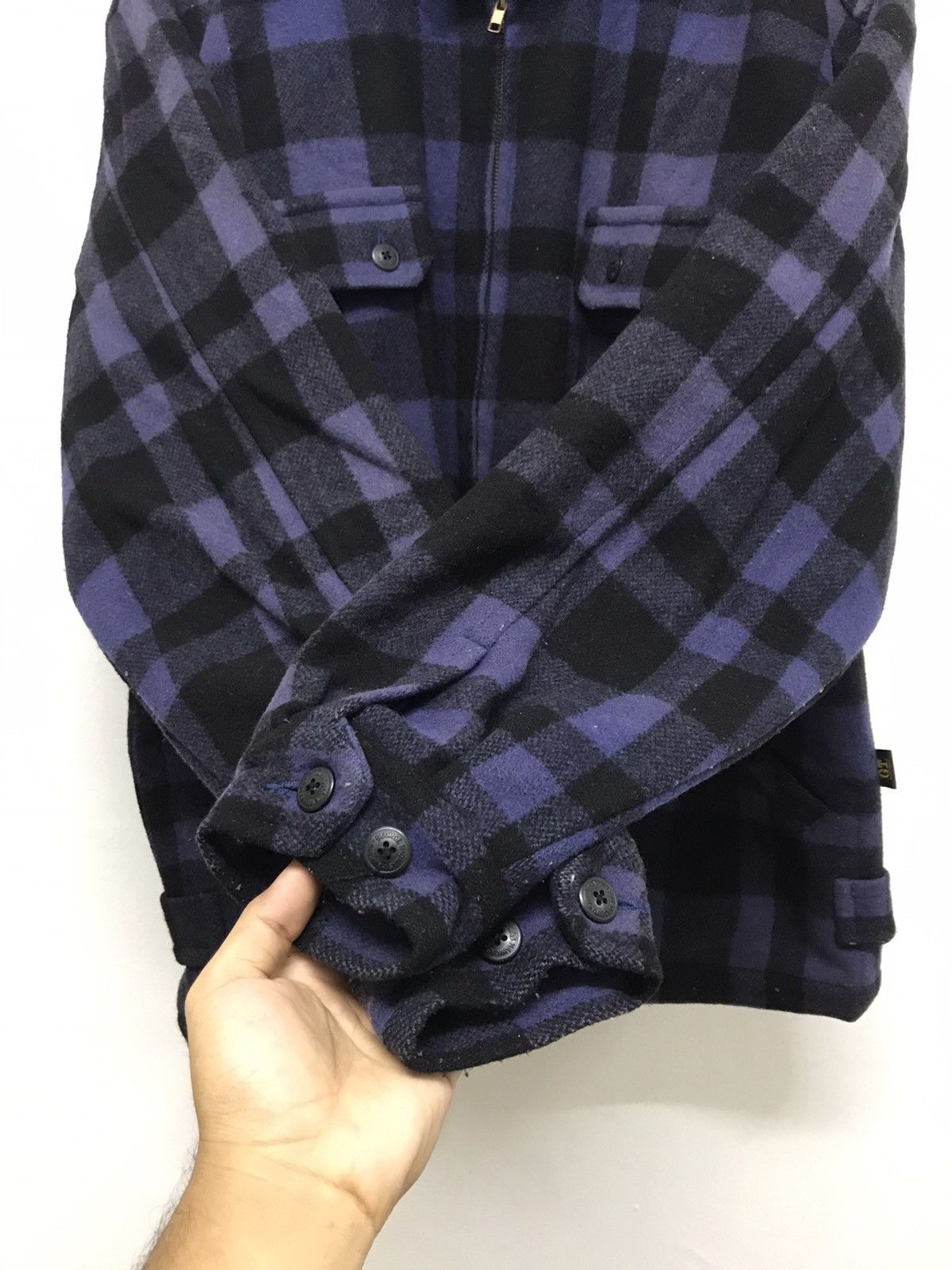 Other G.T. Howkins Mackinaw Cruiser Wool Flannel Jacket Size US L / EU 52-54 / 3 - 8 Thumbnail