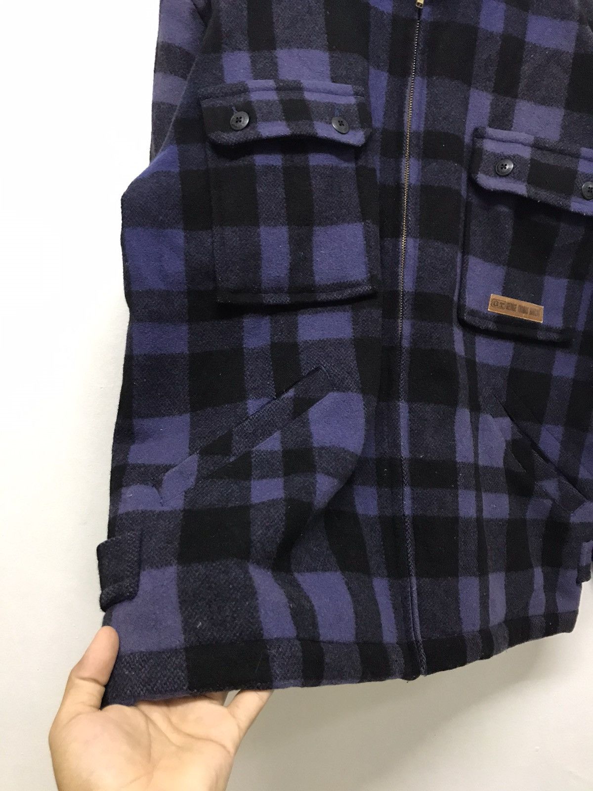 Other G.T. Howkins Mackinaw Cruiser Wool Flannel Jacket Size US L / EU 52-54 / 3 - 10 Thumbnail
