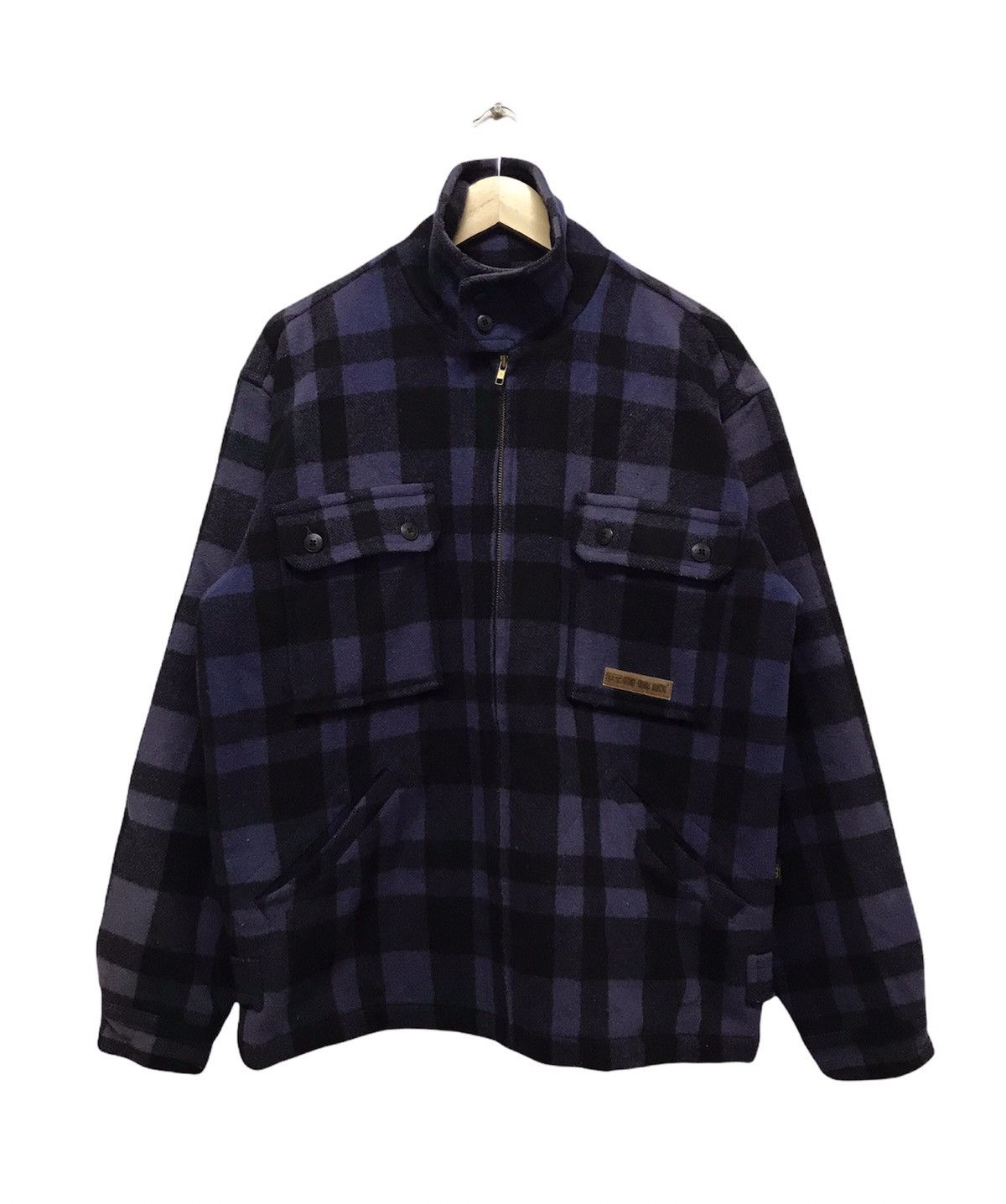 Other G.T. Howkins Mackinaw Cruiser Wool Flannel Jacket Size US L / EU 52-54 / 3 - 1 Thumbnail