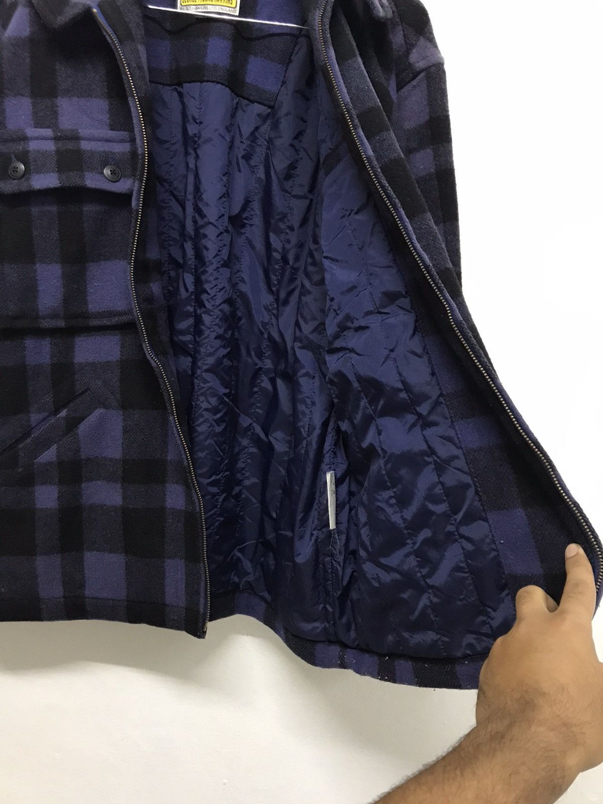 Other G.T. Howkins Mackinaw Cruiser Wool Flannel Jacket Size US L / EU 52-54 / 3 - 14 Thumbnail