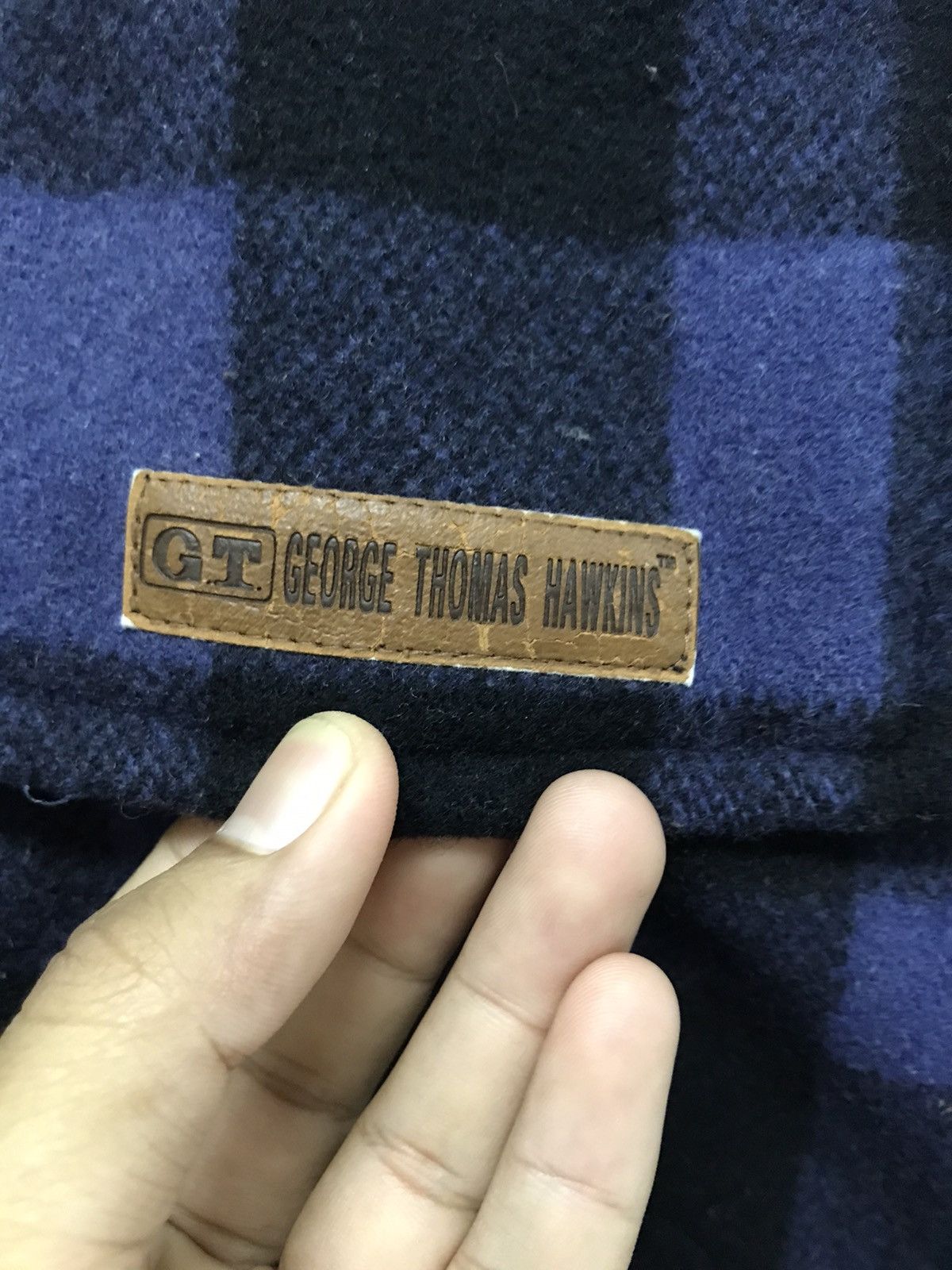Other G.T. Howkins Mackinaw Cruiser Wool Flannel Jacket Size US L / EU 52-54 / 3 - 4 Thumbnail
