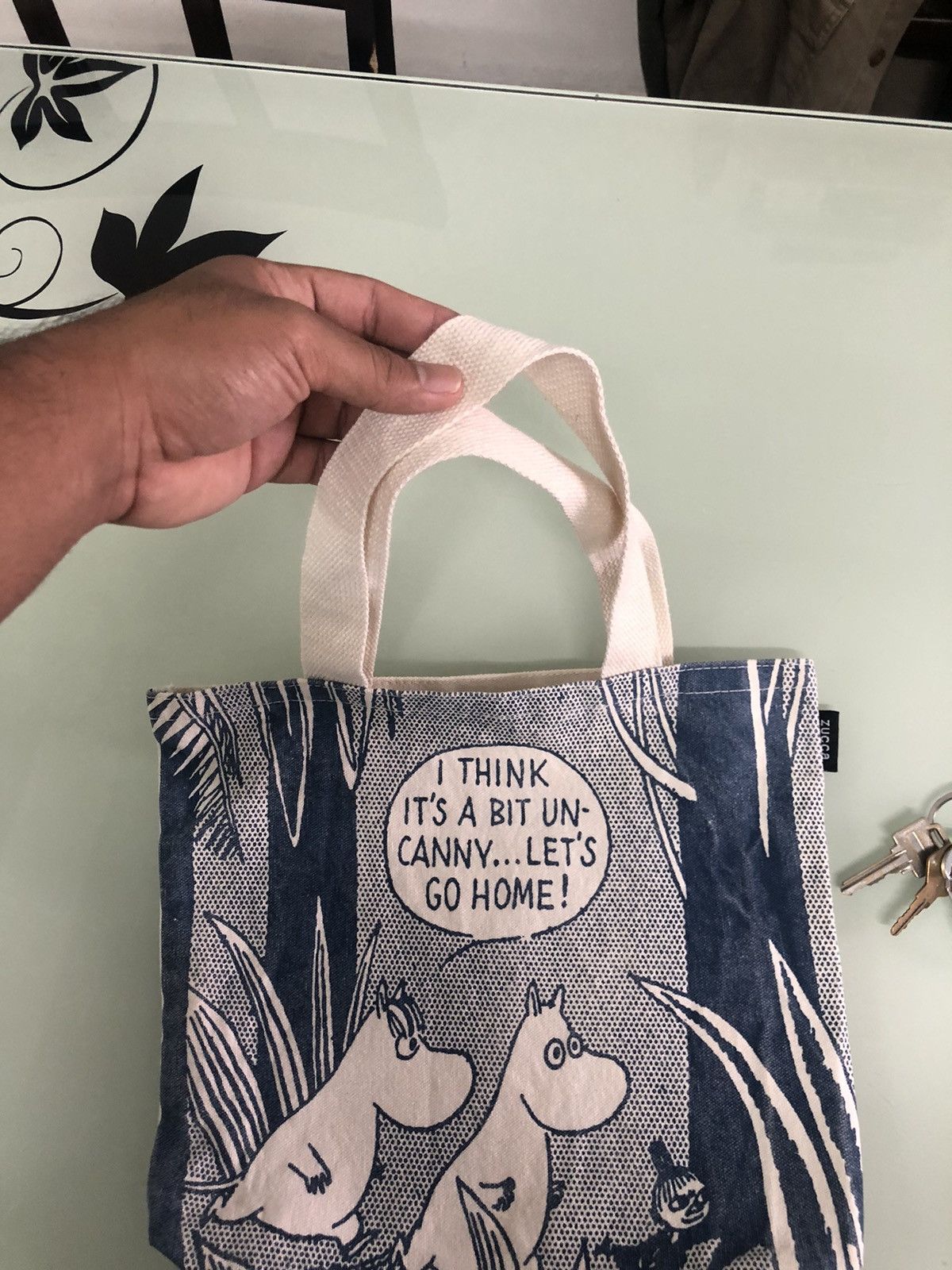 CABANE de ZUCCa Issey Miyake Zucca x Moomin Characters Mini Tote Bag Size ONE SIZE - 8 Thumbnail