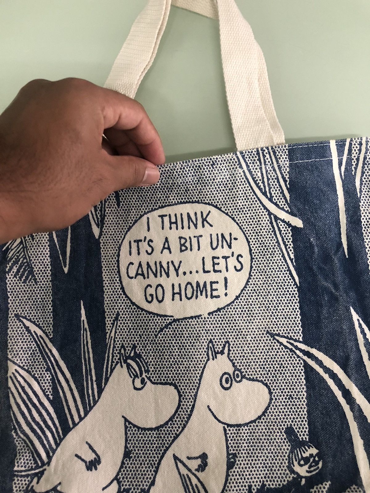 CABANE de ZUCCa Issey Miyake Zucca x Moomin Characters Mini Tote Bag Size ONE SIZE - 7 Thumbnail