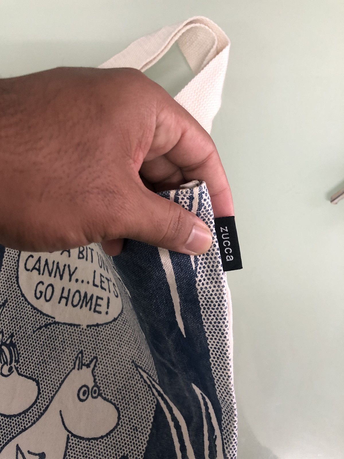 CABANE de ZUCCa Issey Miyake Zucca x Moomin Characters Mini Tote Bag Size ONE SIZE - 6 Thumbnail