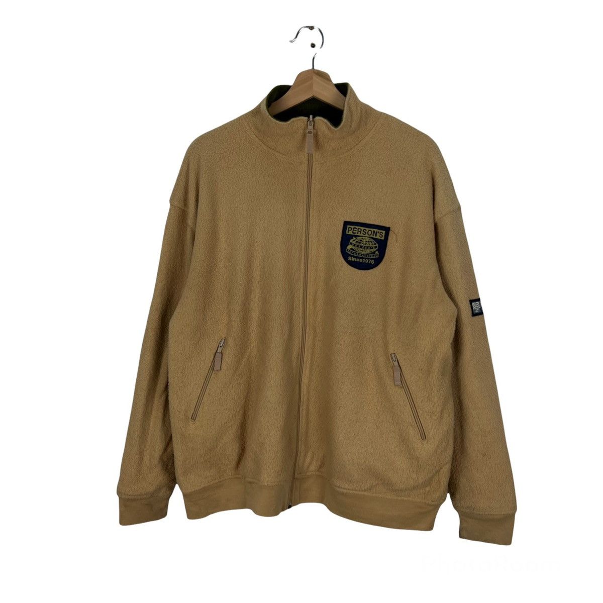 VINTAGE PERSON’S JAPAN REVERSIBLE FLEECE JACKET