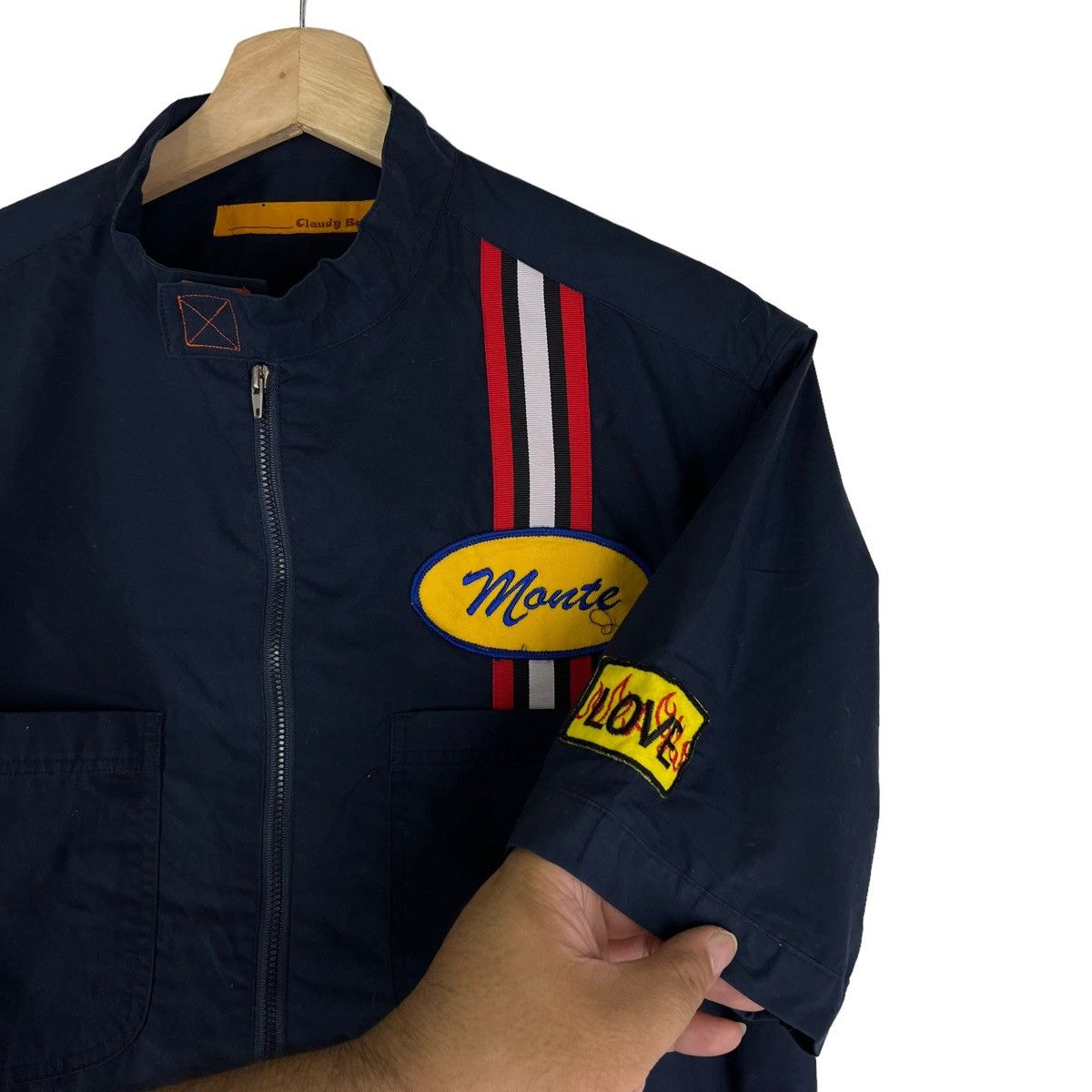 Japanese Brand VINTAGE SHIRT BOWLING BIG LOGO MONTE FULL PRINT Size US L / EU 52-54 / 3 - 3 Thumbnail