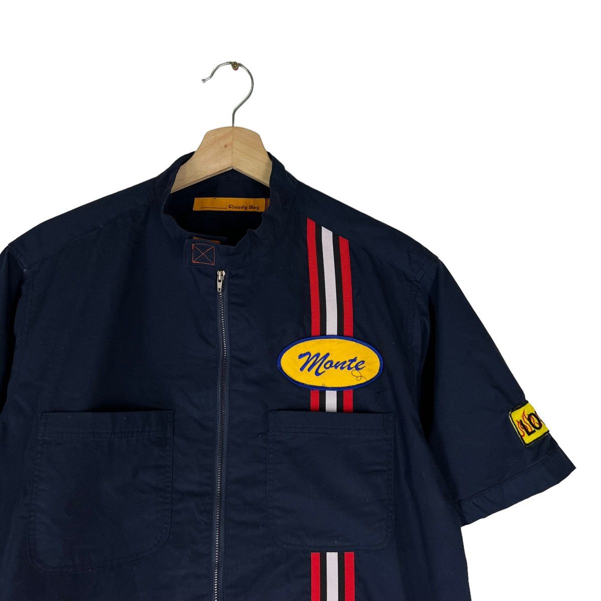 Japanese Brand VINTAGE SHIRT BOWLING BIG LOGO MONTE FULL PRINT Size US L / EU 52-54 / 3 - 5 Thumbnail