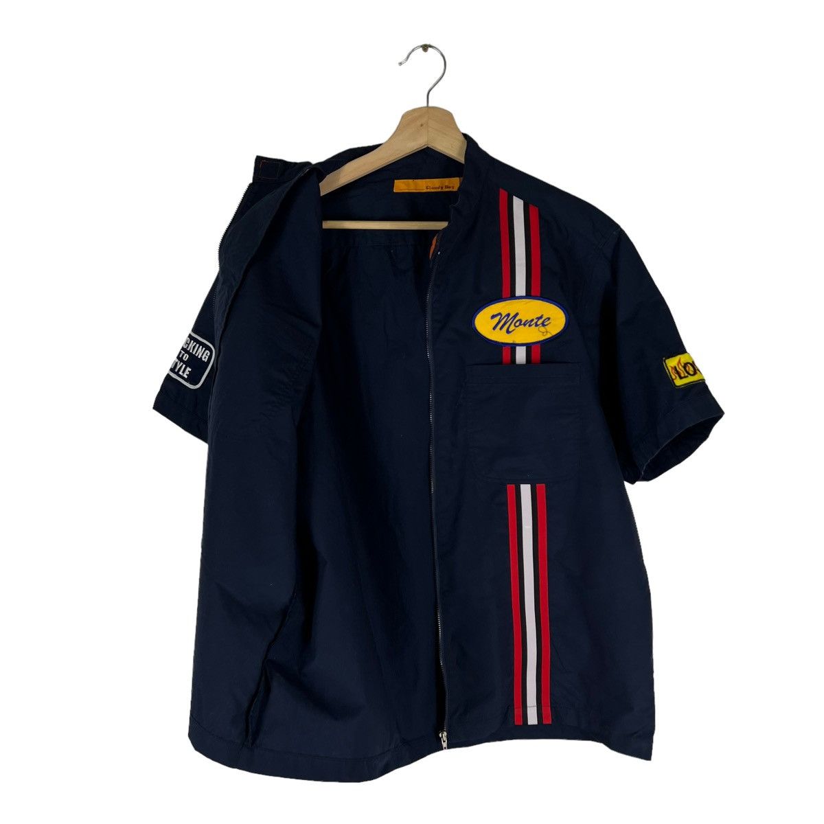 Japanese Brand VINTAGE SHIRT BOWLING BIG LOGO MONTE FULL PRINT Size US L / EU 52-54 / 3 - 6 Thumbnail