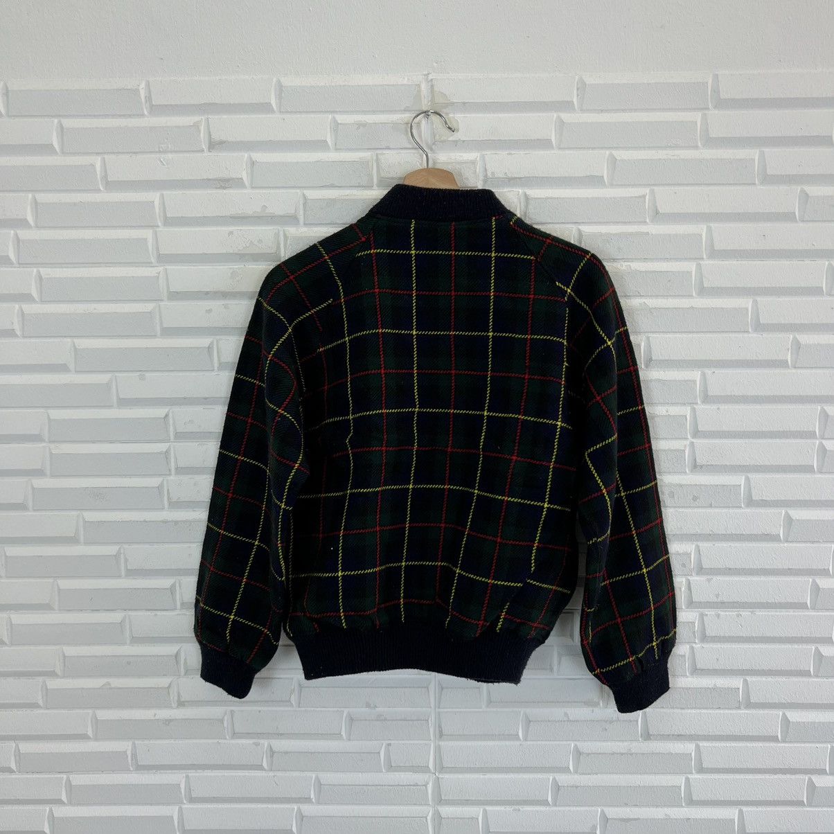 Japanese Brand VINTAGE OFFROAD MADE IN JAPAN VARSITY JACKET TARTAN DESIGN Size US S / EU 44-46 / 1 - 6 Thumbnail