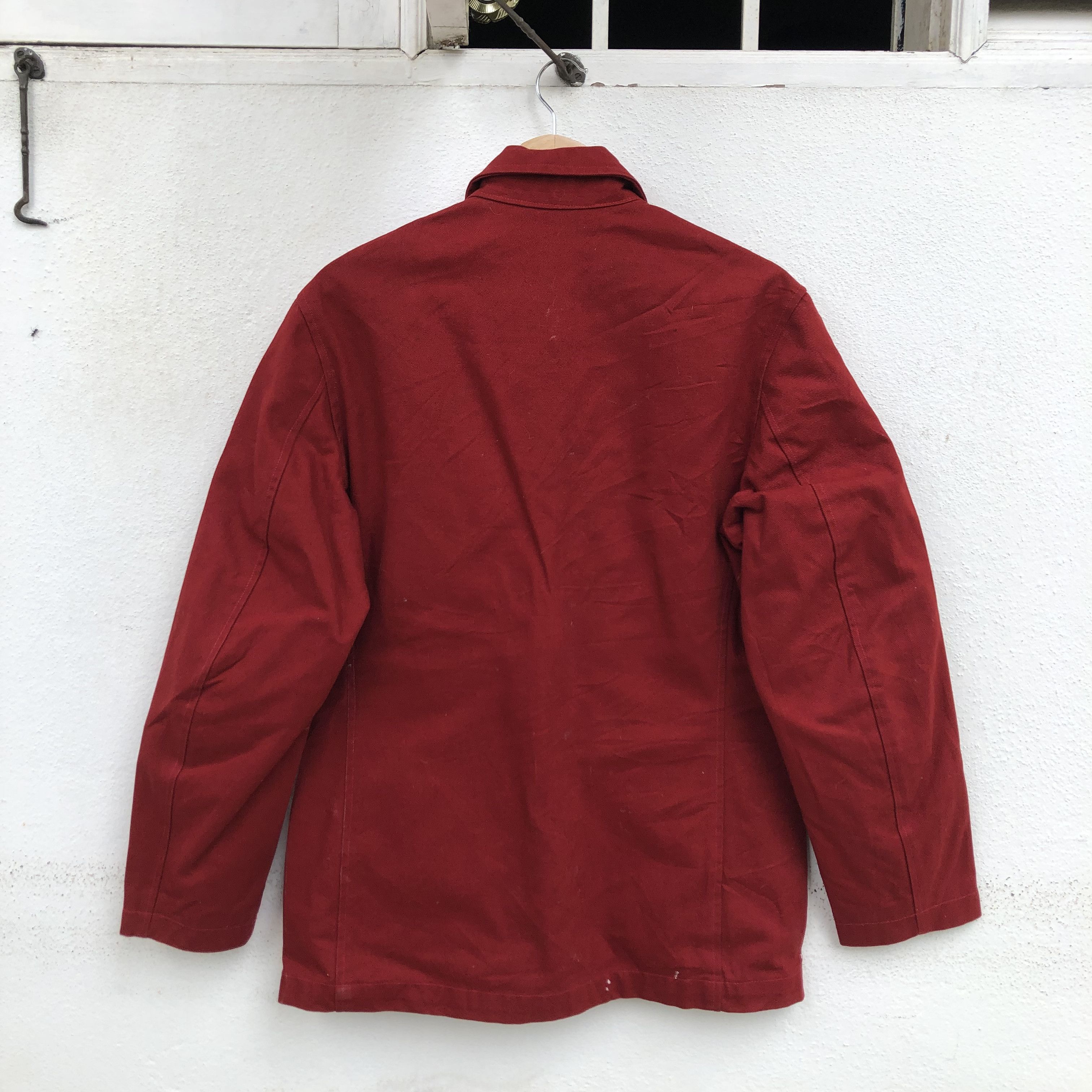 Japanese Brand CHORE JACKET SECRET AGENT SPLASH PAINT DESIGN Size US M / EU 48-50 / 2 - 7 Thumbnail