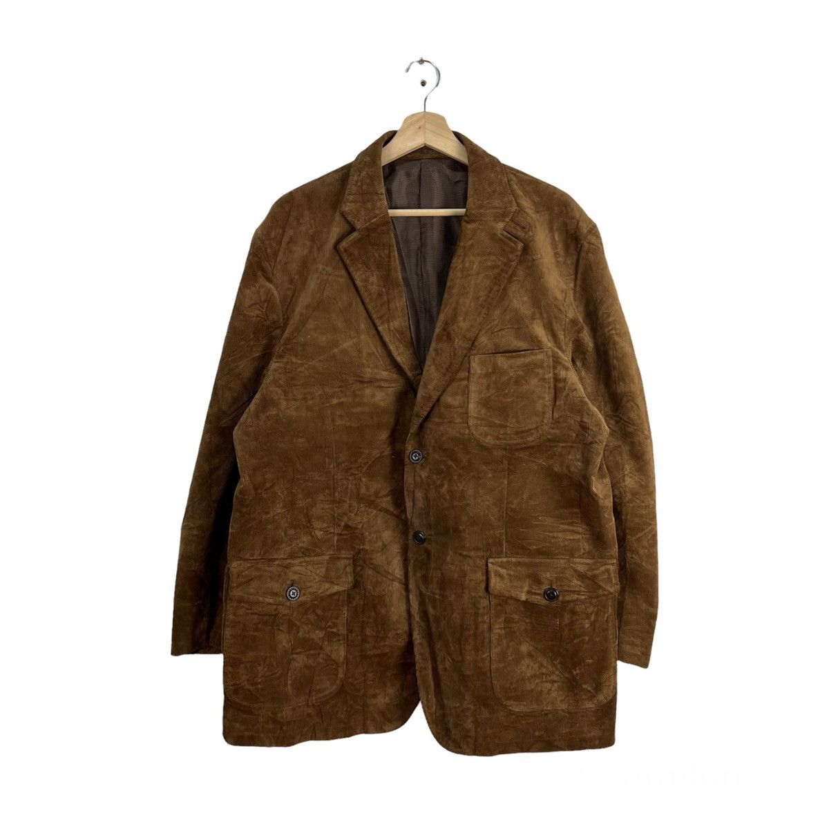 VINTAGE KANSAI JAPAN CORDUROY VELVET JACKET