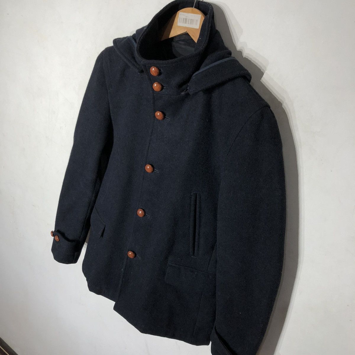 SHIPS × Ships Jet Blue SHIP WOOL JACKET FABRIC OF JAPAN Size US S / EU 44-46 / 1 - 3 Thumbnail