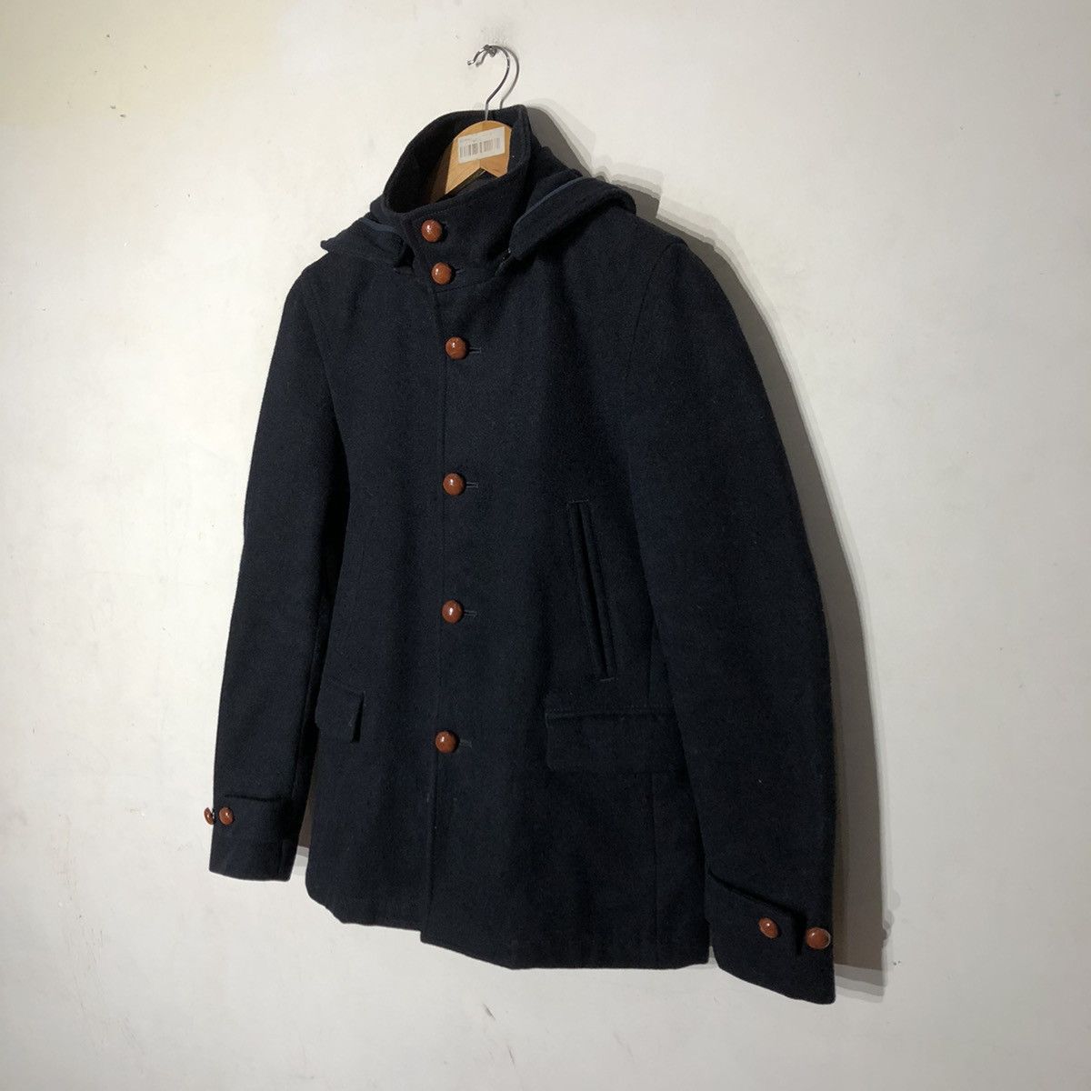 SHIPS × Ships Jet Blue SHIP WOOL JACKET FABRIC OF JAPAN Size US S / EU 44-46 / 1 - 2 Thumbnail