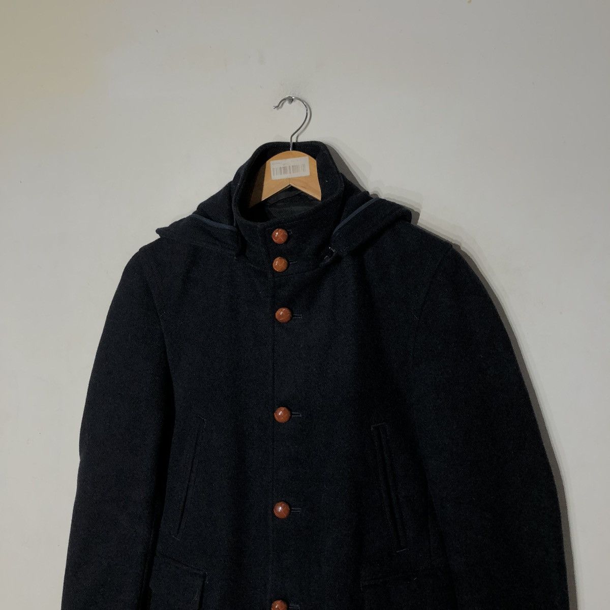 SHIPS × Ships Jet Blue SHIP WOOL JACKET FABRIC OF JAPAN Size US S / EU 44-46 / 1 - 4 Thumbnail