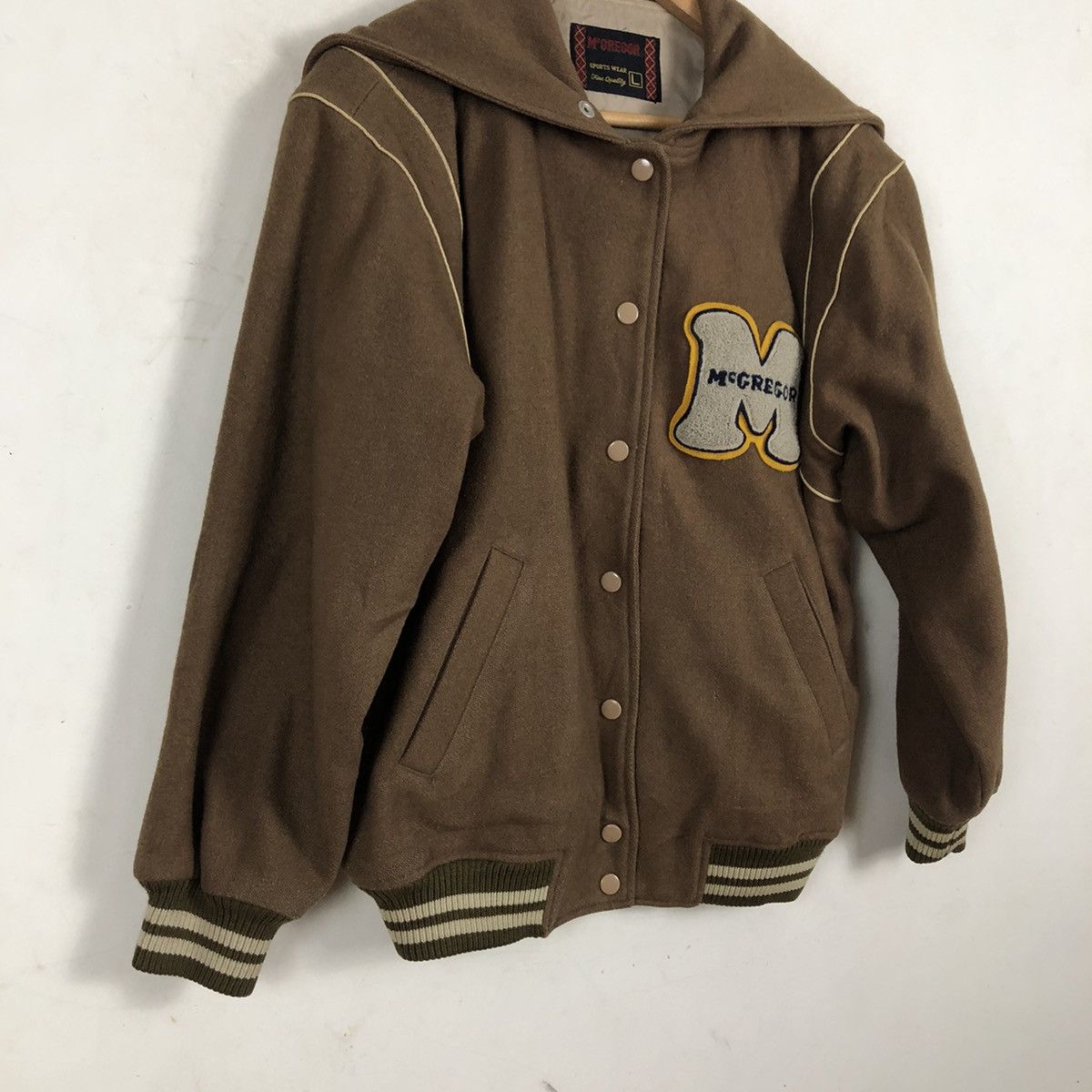 Japanese Brand MC GREGOR VARSITY JACKET BIG LOGO Size US L / EU 52-54 / 3 - 5 Thumbnail