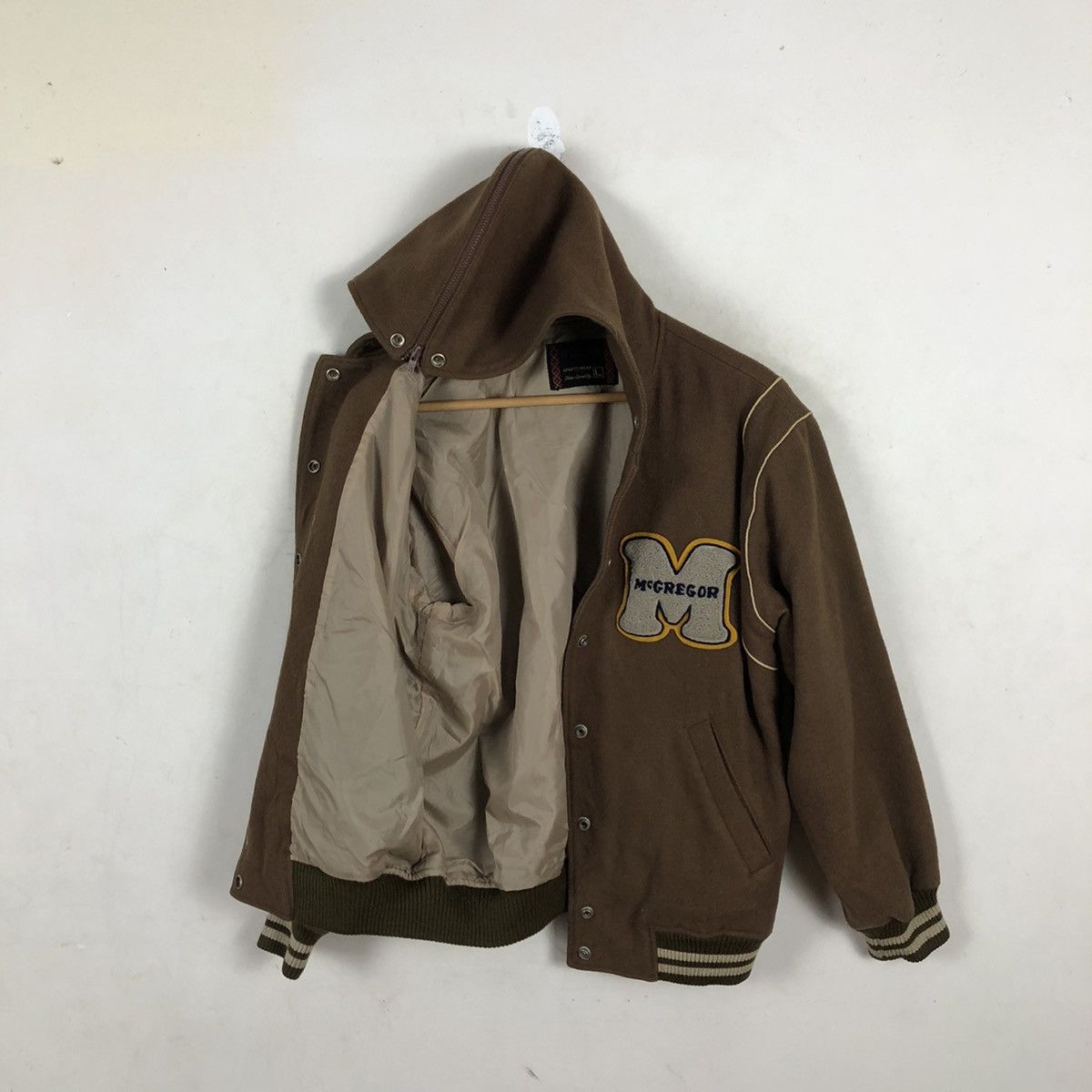 Japanese Brand MC GREGOR VARSITY JACKET BIG LOGO Size US L / EU 52-54 / 3 - 11 Thumbnail