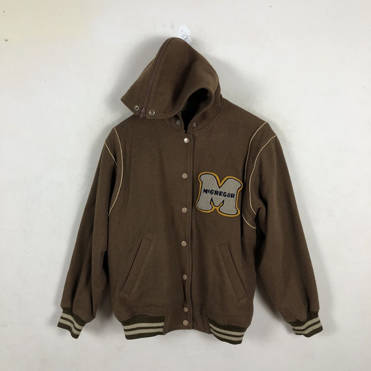 Japanese Brand MC GREGOR VARSITY JACKET BIG LOGO Size US L / EU 52-54 / 3 - 8 Thumbnail