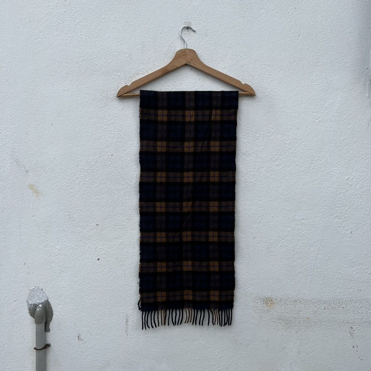 Japanese Brand RARE LONG SCARVES DUNHILL LONDON 100% CASHMERE 12 X 53 Size ONE SIZE - 3 Thumbnail