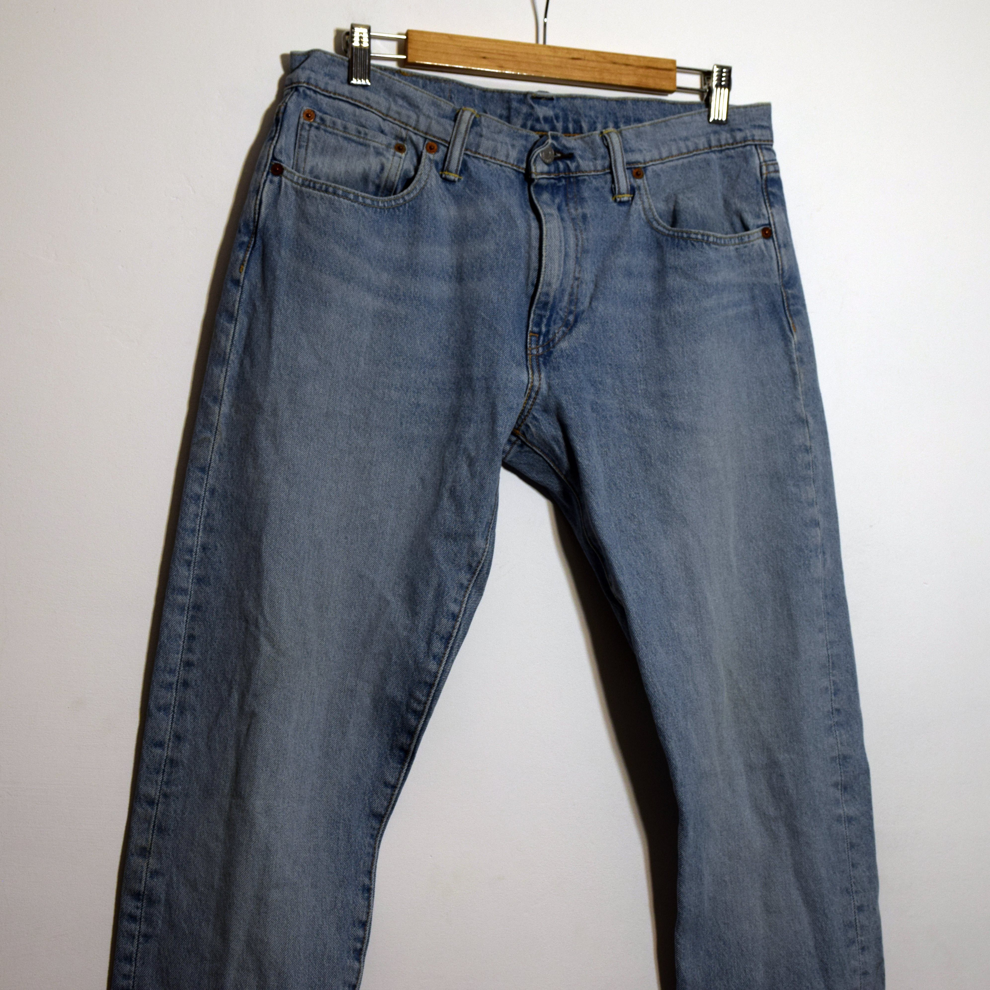 Levi's × Levi's Vintage Clothing Washed Indigo 512 Levi’s Jeans 33 x 36 Size US 33 - 5 Thumbnail
