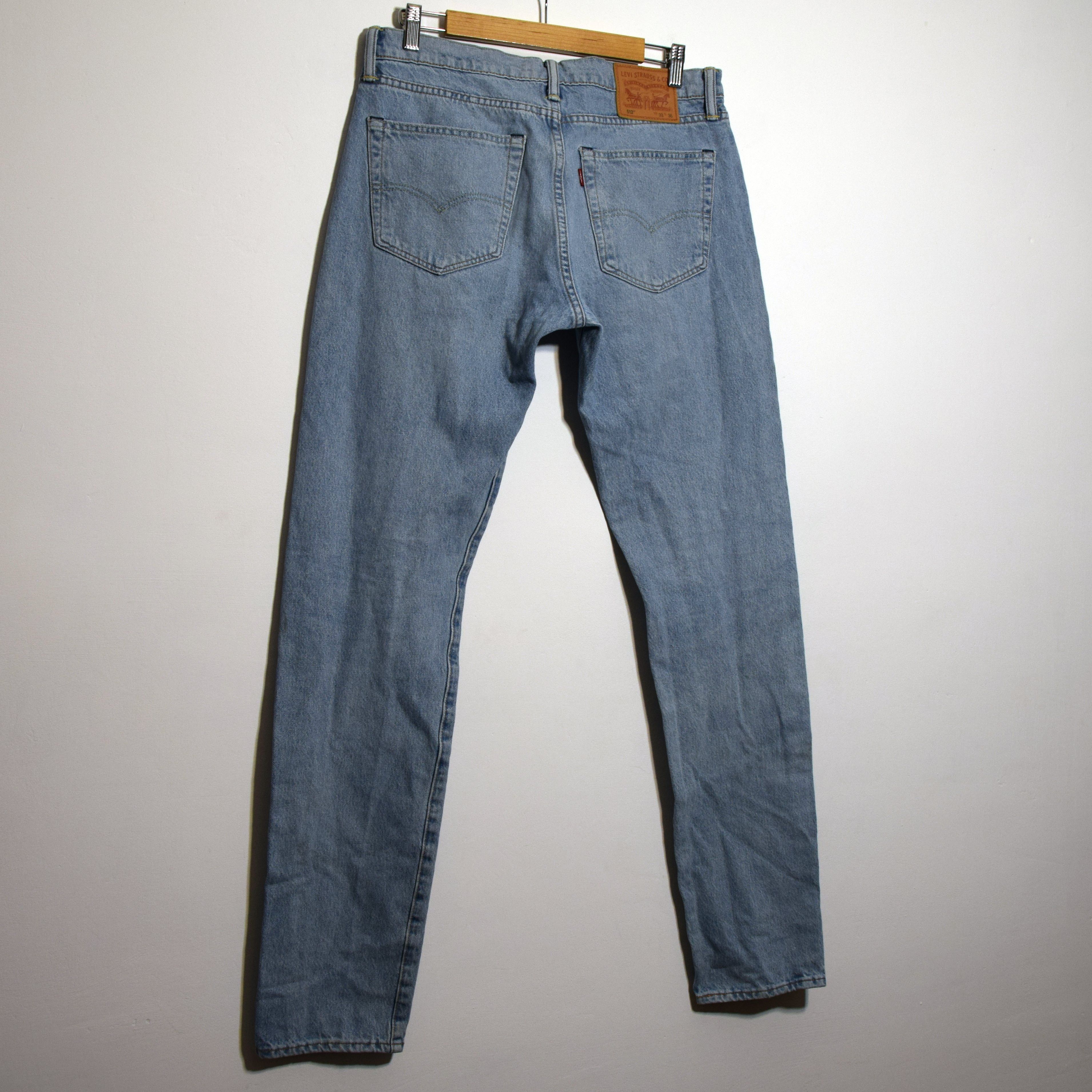 Levi's × Levi's Vintage Clothing Washed Indigo 512 Levi’s Jeans 33 x 36 Size US 33 - 1 Thumbnail