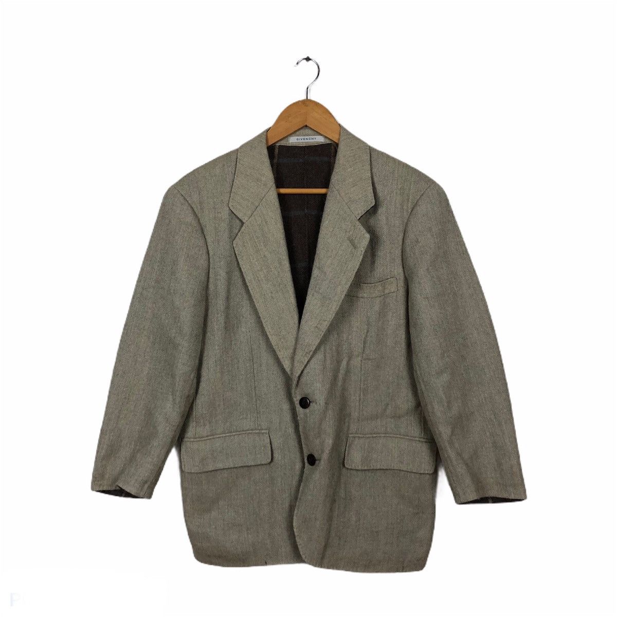 Vintage MONSIEUR GIVENCHY COAT TARTAN DESIGN Size US S / EU 44-46 / 1 - 2 Thumbnail