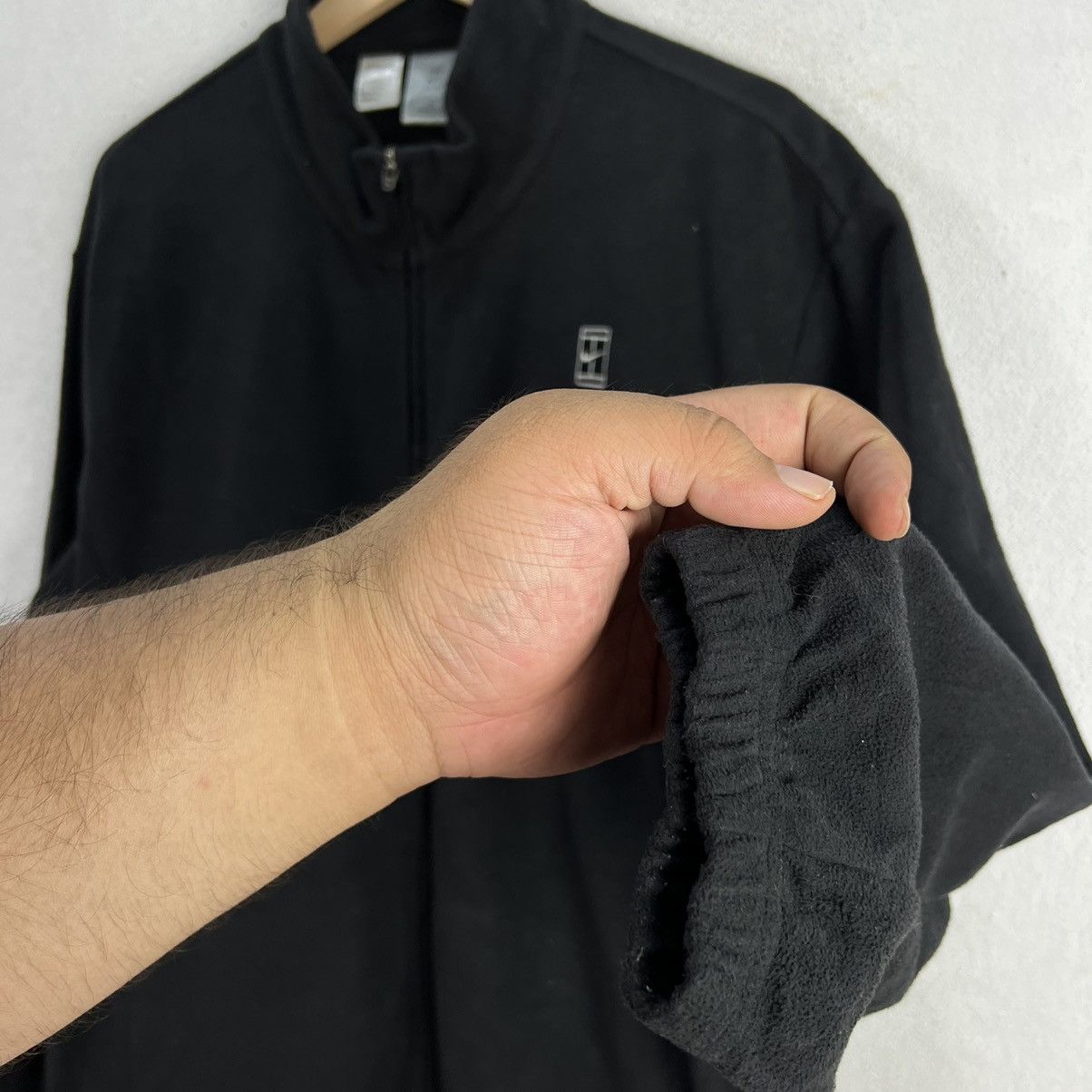 Nike VINTAGE NIKE COURT FLEECE ZIPPER JACKET Size US L / EU 52-54 / 3 - 5 Thumbnail