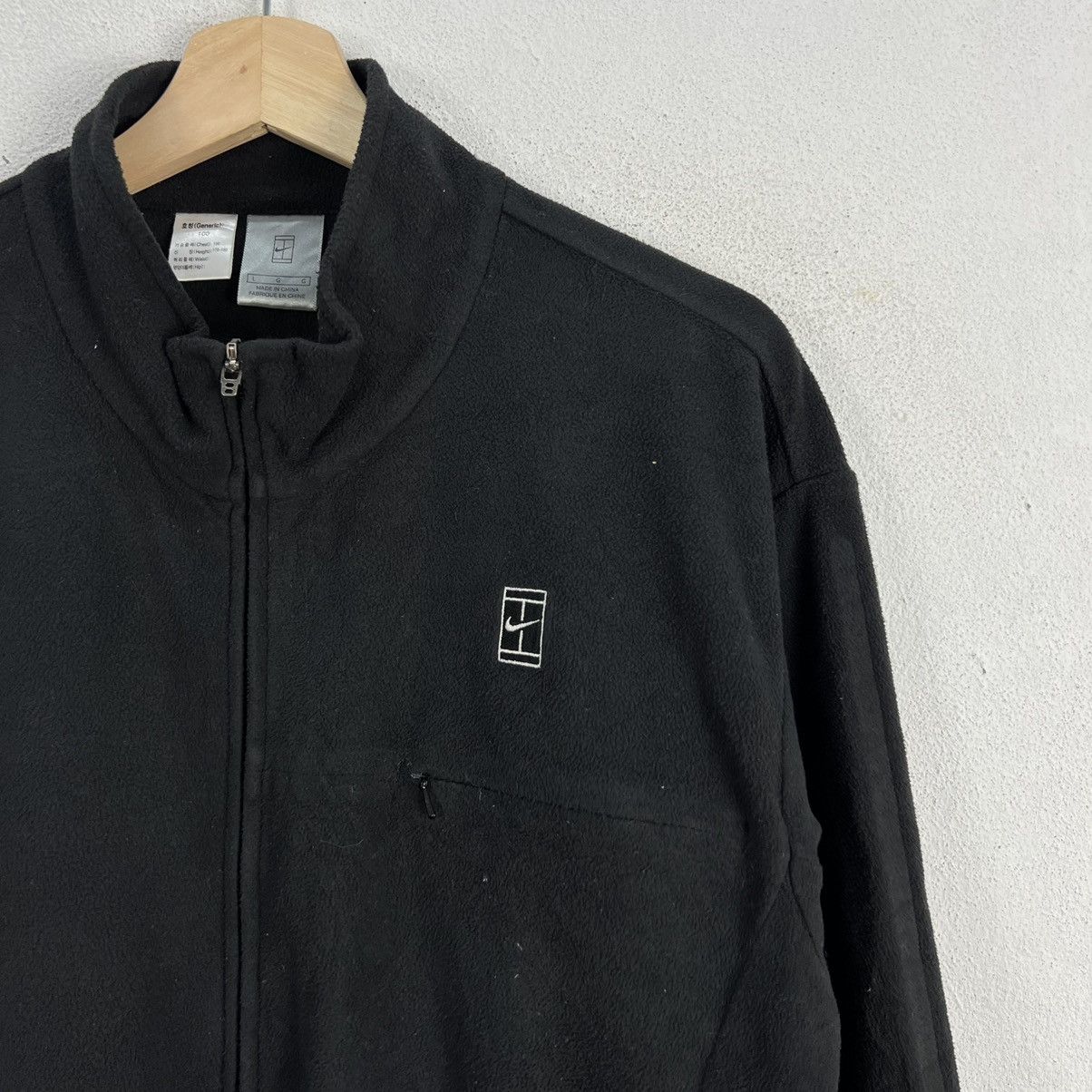 Nike VINTAGE NIKE COURT FLEECE ZIPPER JACKET Size US L / EU 52-54 / 3 - 4 Thumbnail