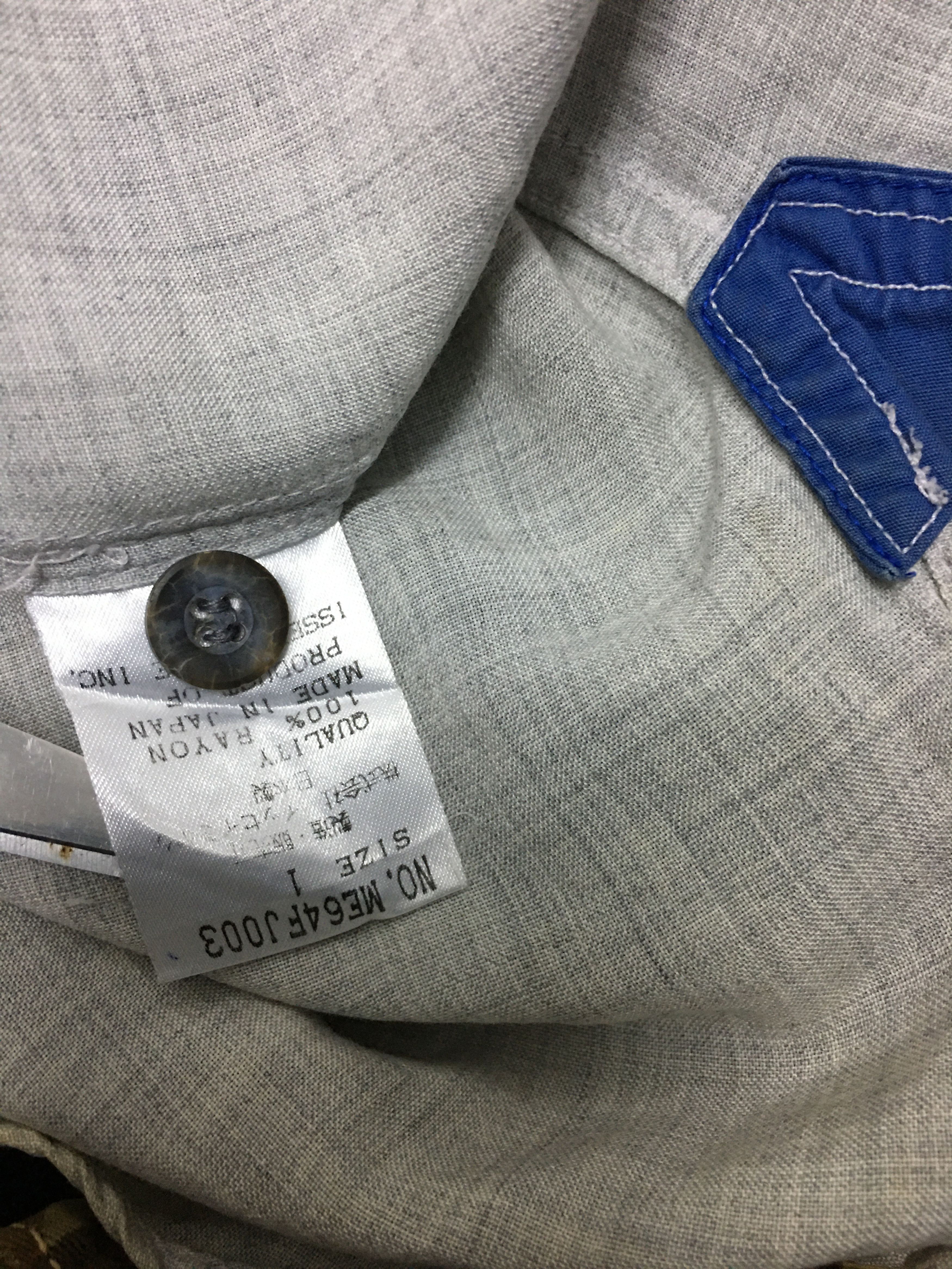 Issey Miyake Super Cool Rayon Fabric Vintage Issey Miyake Size US S / EU 44-46 / 1 - 8 Thumbnail