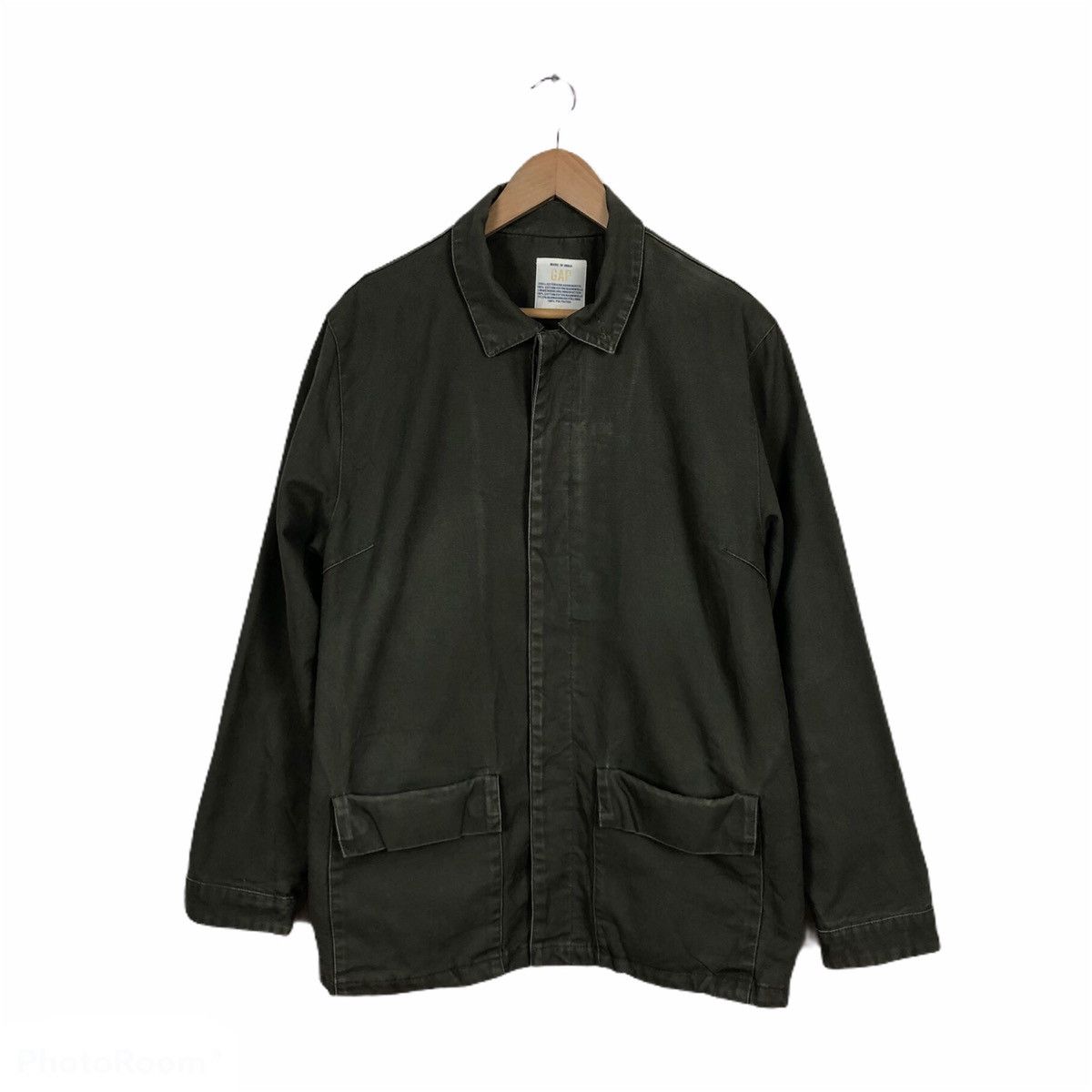 Japanese Brand VINTAGE BUTTON JACKET GAP MILITARY ARMY DESIGN Size US S / EU 44-46 / 1 - 1 Thumbnail