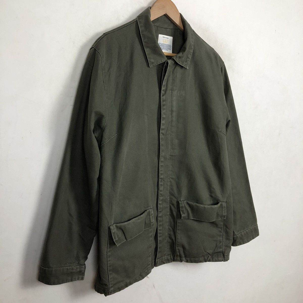 Japanese Brand VINTAGE BUTTON JACKET GAP MILITARY ARMY DESIGN Size US S / EU 44-46 / 1 - 3 Thumbnail